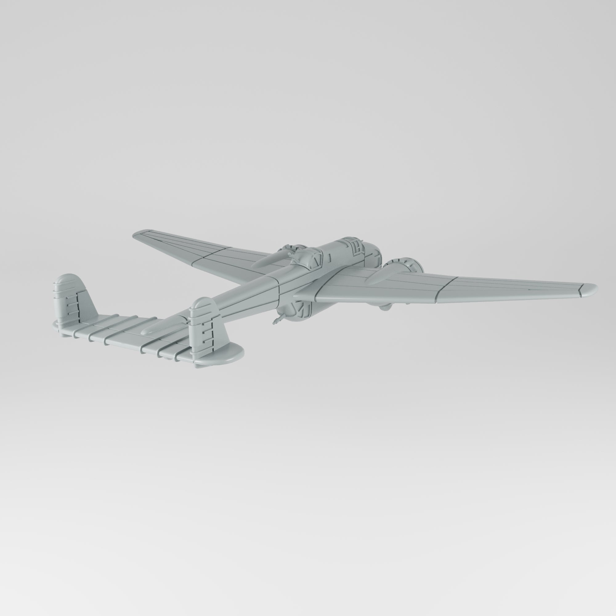 Handley-Page Hampden - Battle Planes of WWII - 1/200 Scale - wargame3d