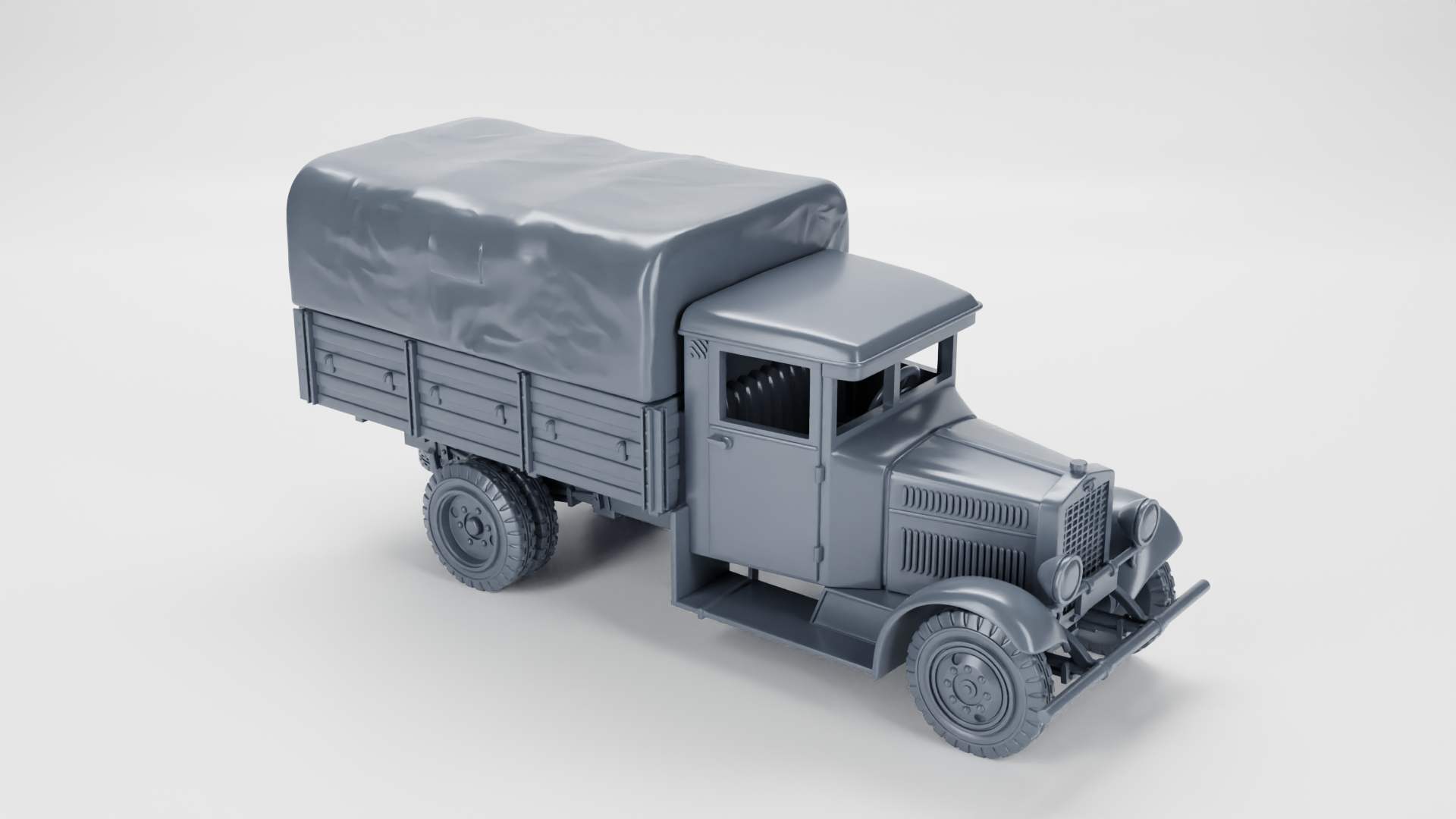 Fiat PF-621L (2.5 ton) - Polish Army - 28mm Scale - wargame3d