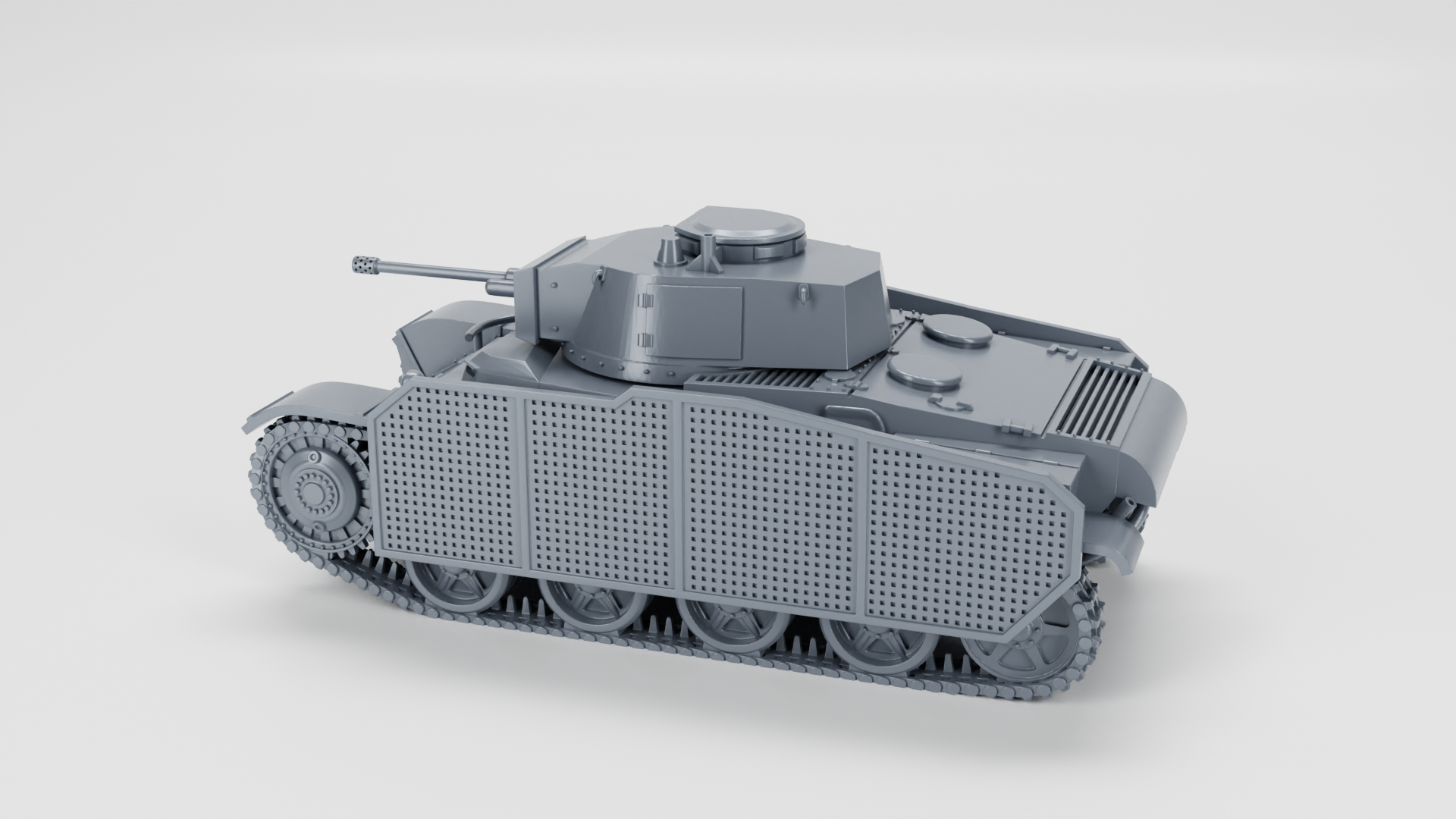 Light Tanks Toldi Variants - Hungarian Army - 28mm Scale - wargame3d