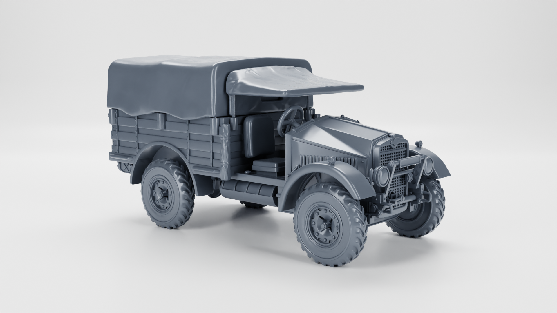 Morris CS.8 Mk.1 - Other Nations Passenger Vehicles - 28mm Scale - wargame3d