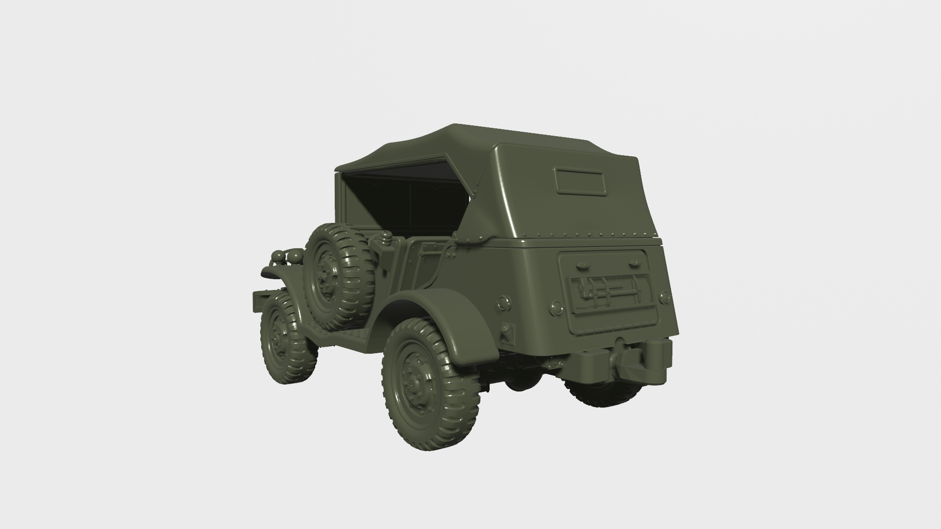Dodge WC-56 - US Army - wargame3d - 28mm Scale