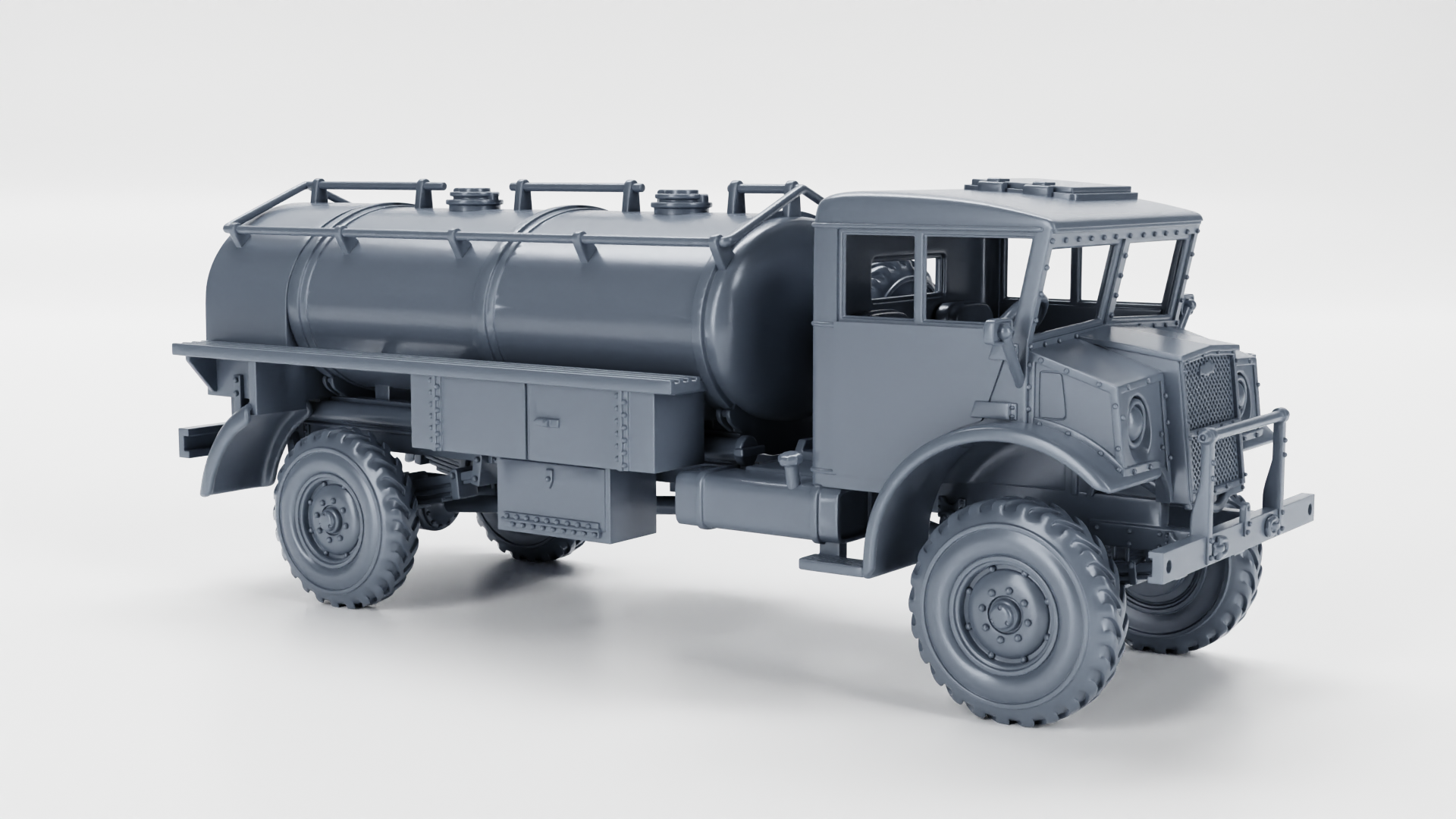 C60L Petrol Tanker - Canadian Fighting Vehicles - 28mm Scale - wargame3d