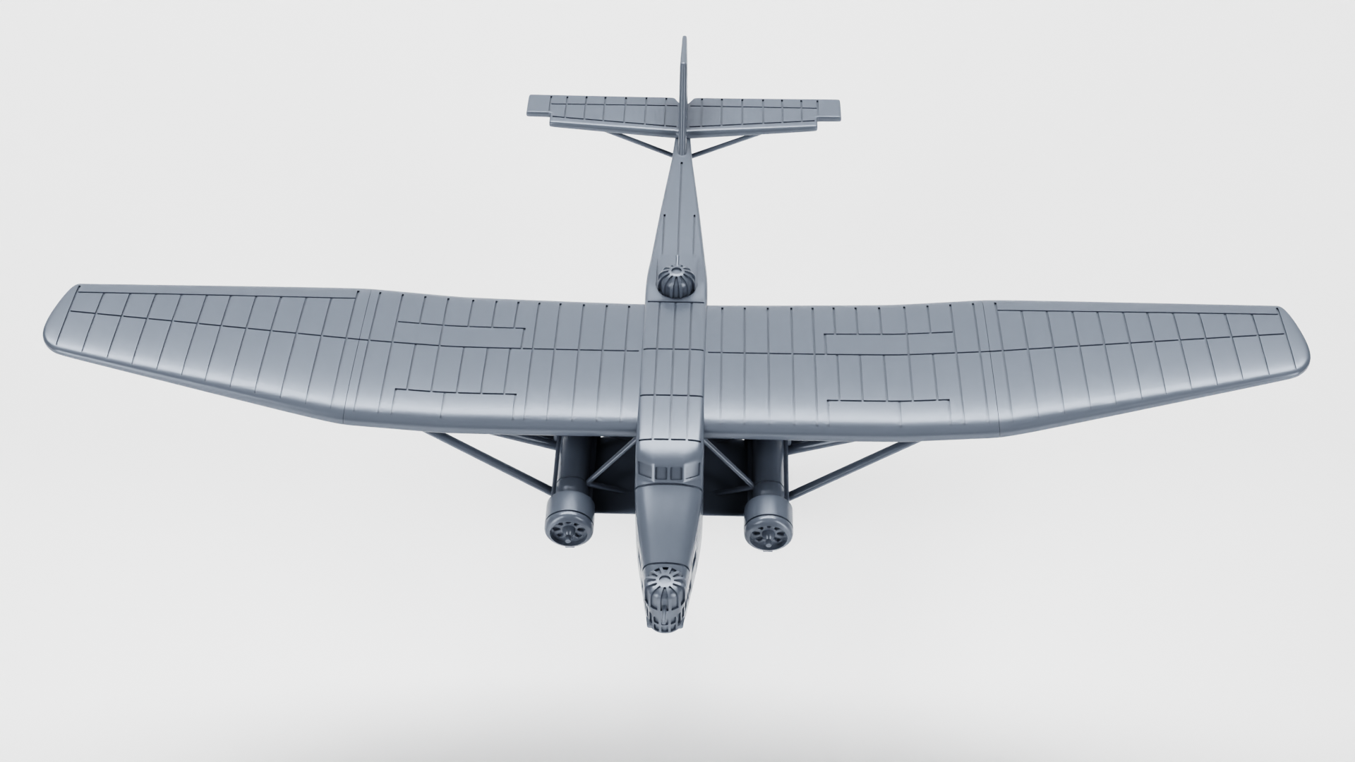 Farman F.220 - French Aircraft of WWII - 1:200 Scale - Great for Table Top War Games and Dioramas - Resin - wargame3d