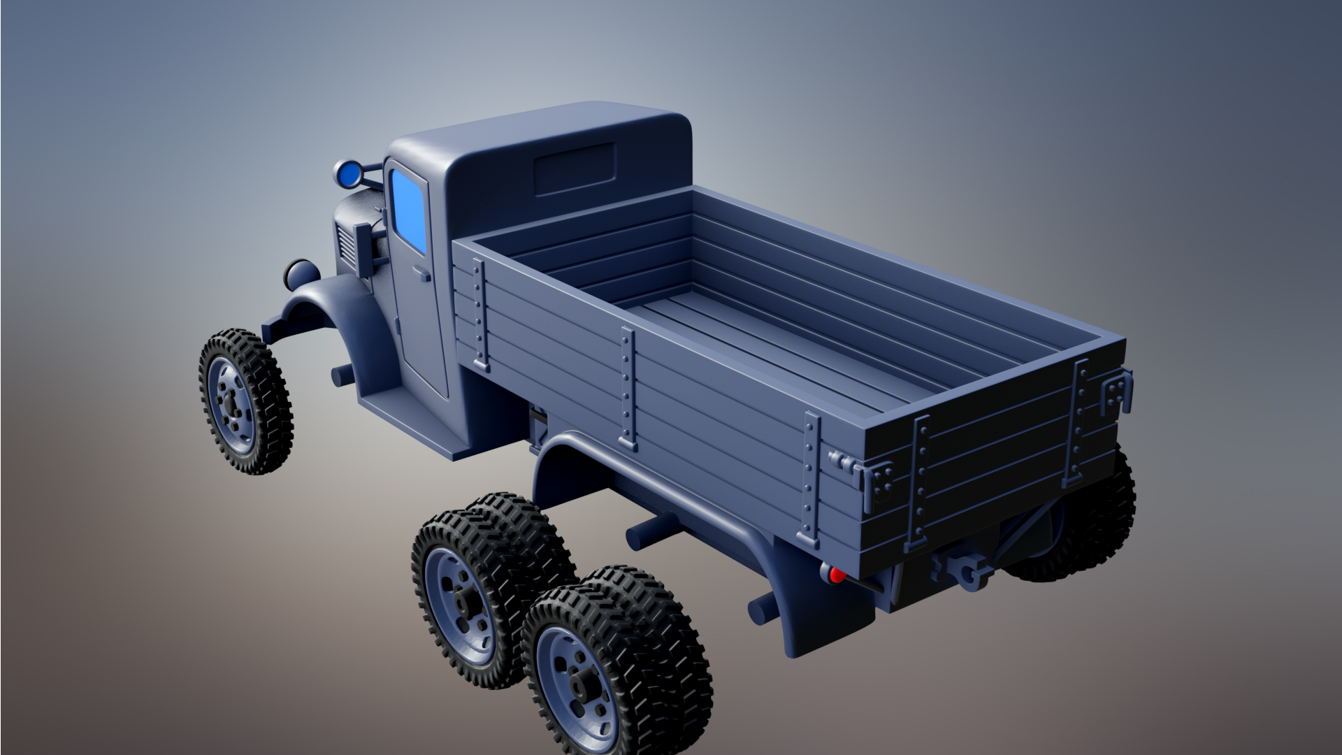 Tatra 92 - Czech Army - 28mm Scale - wargame3d
