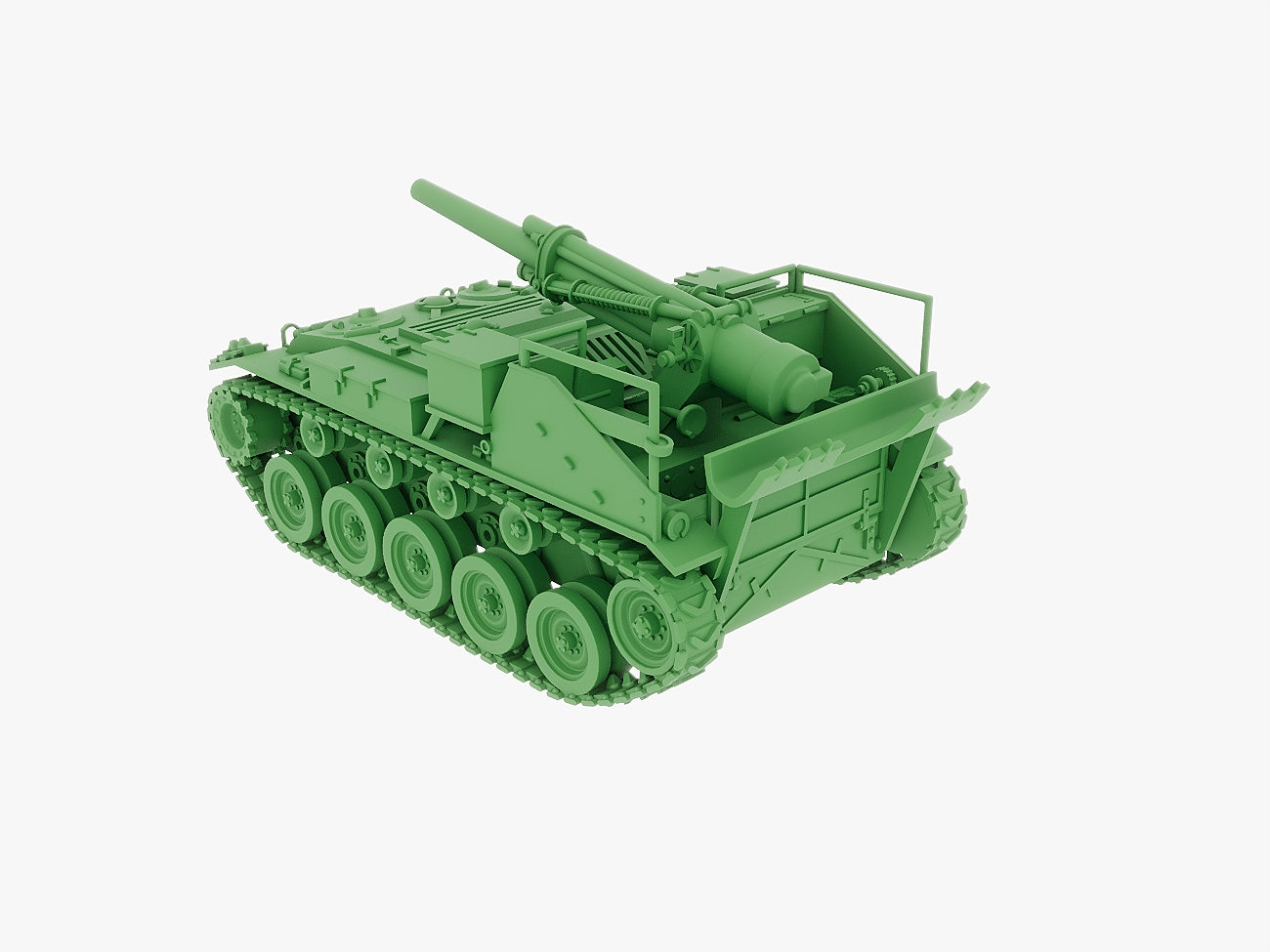 M41 155 mm GMC - 28mm Scale - wargame3d