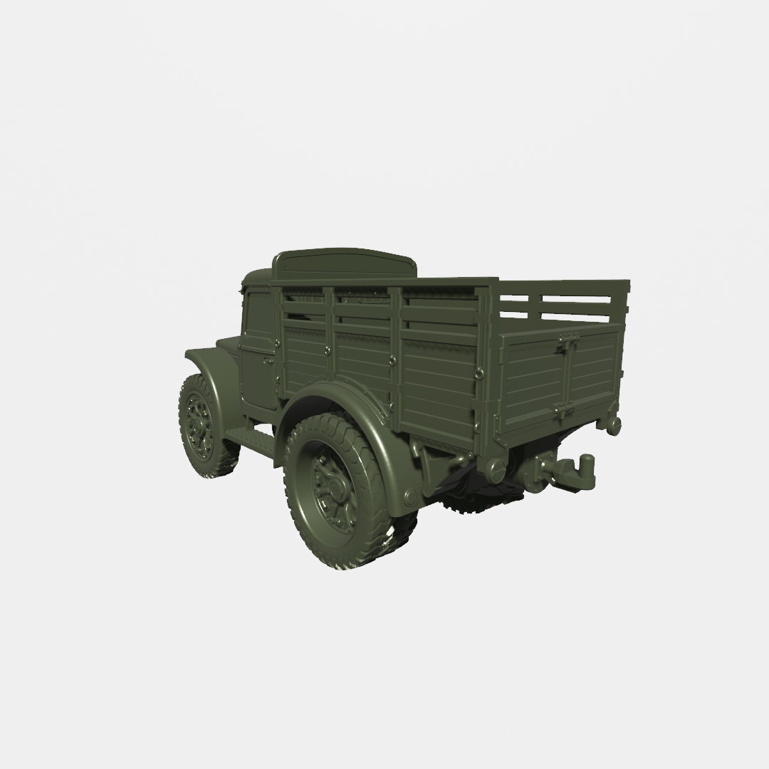 Trattore Breda TP40 - Italian Army - 28mm Scale - wargame3d