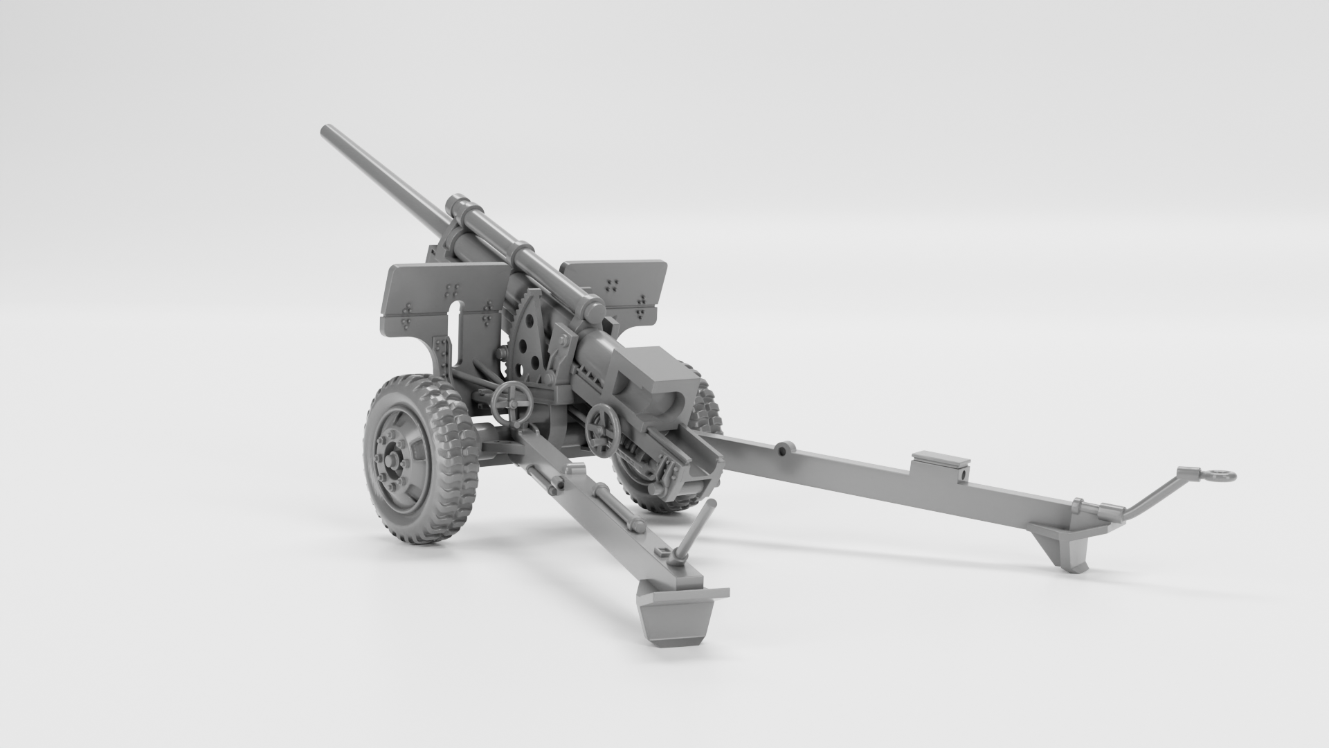 3-inch Anti-tank Gun M5 - US Army - 28mm Scale - wargame3d