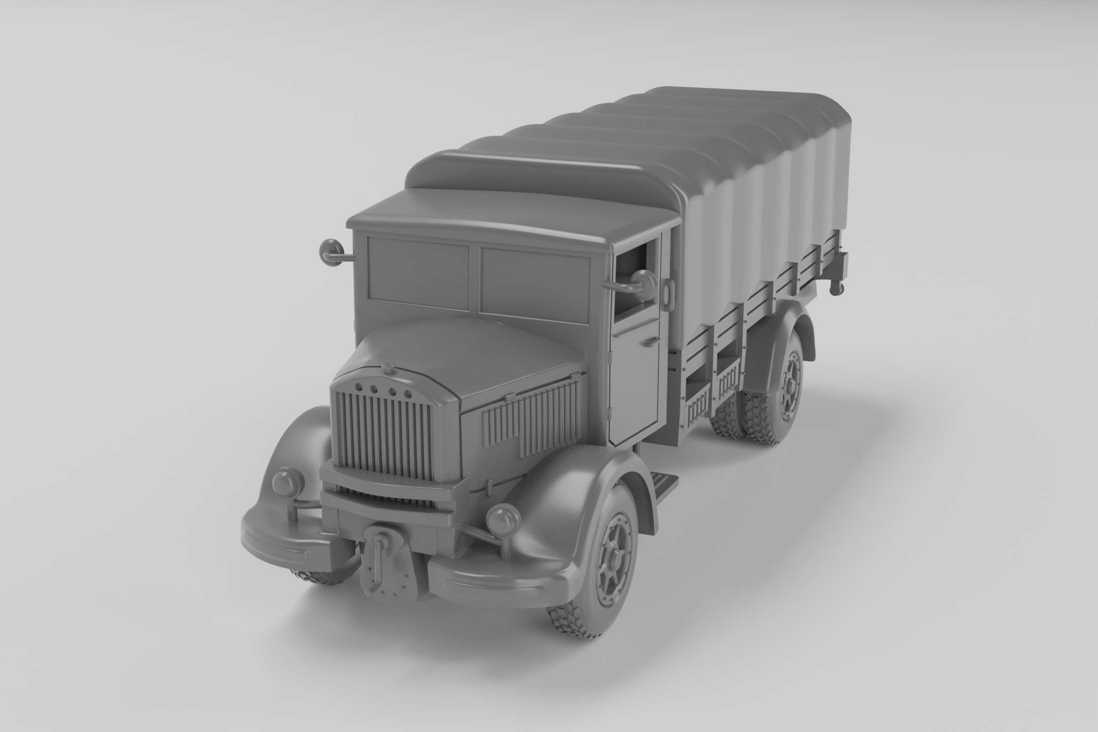 Lancia 3Ro - Italian Army - 28mm Scale - wargame3d