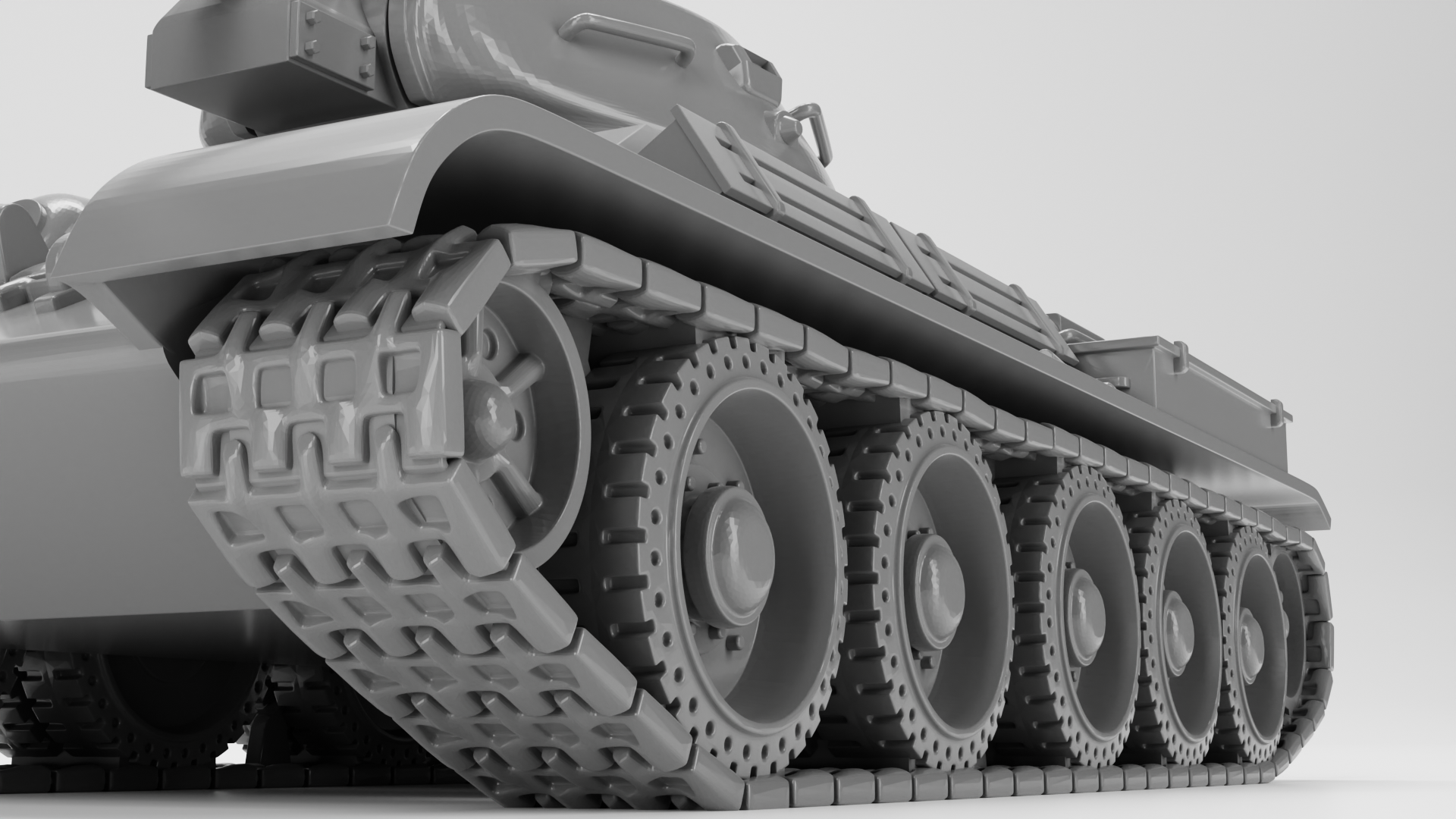 T34-76 model 1941 - Russian Army - wargame3d- 28mm Scale