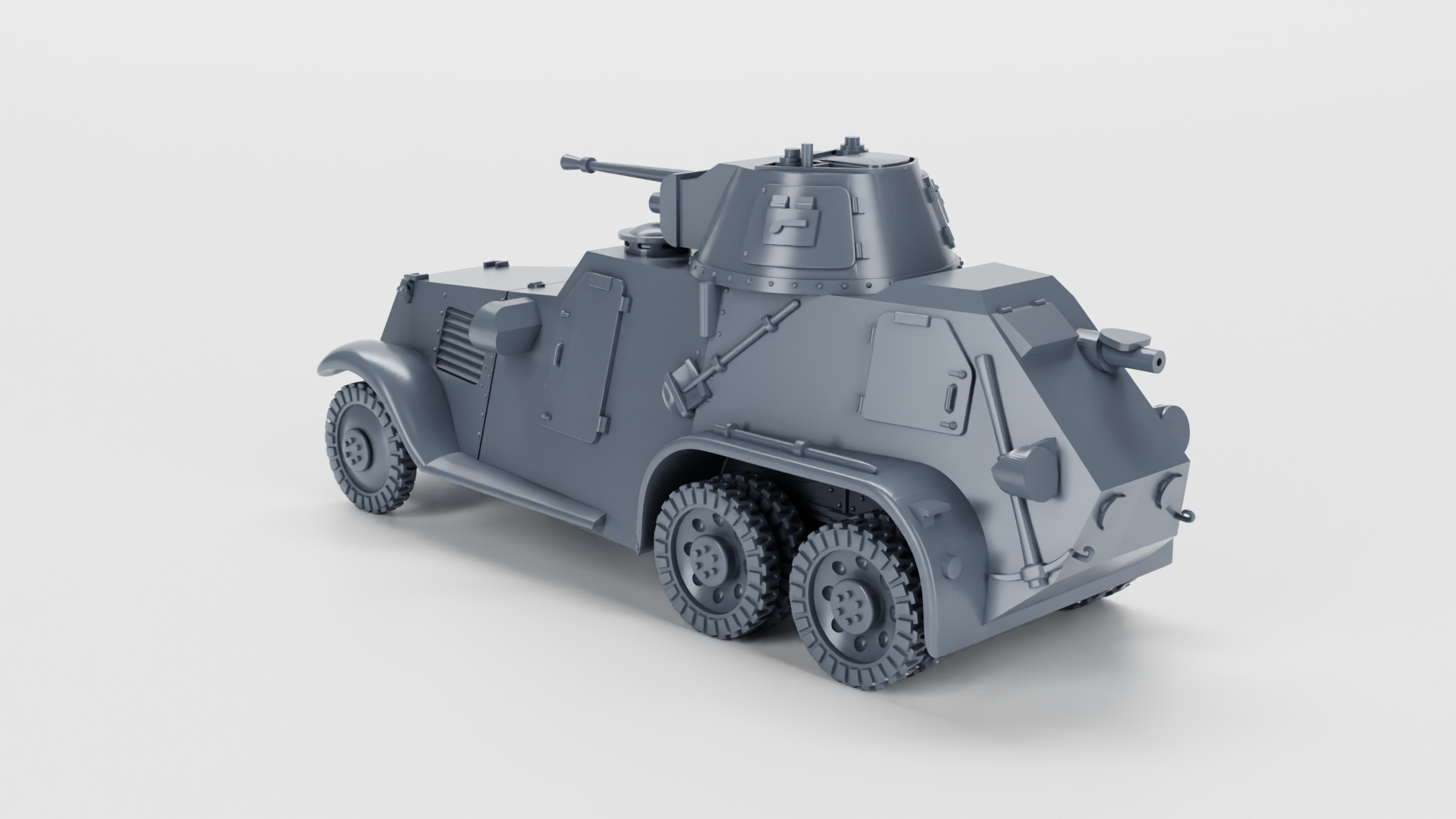Landsverk L-181 - Other Nations Fighting Vehicles - 28mm Scale - wargame3d