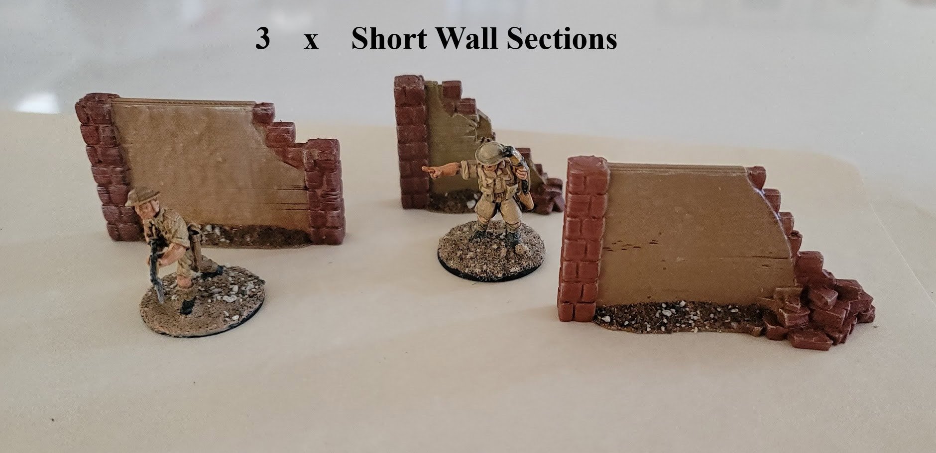 Wall System - War Games And Dioramas - 28 mm - Bolt Action