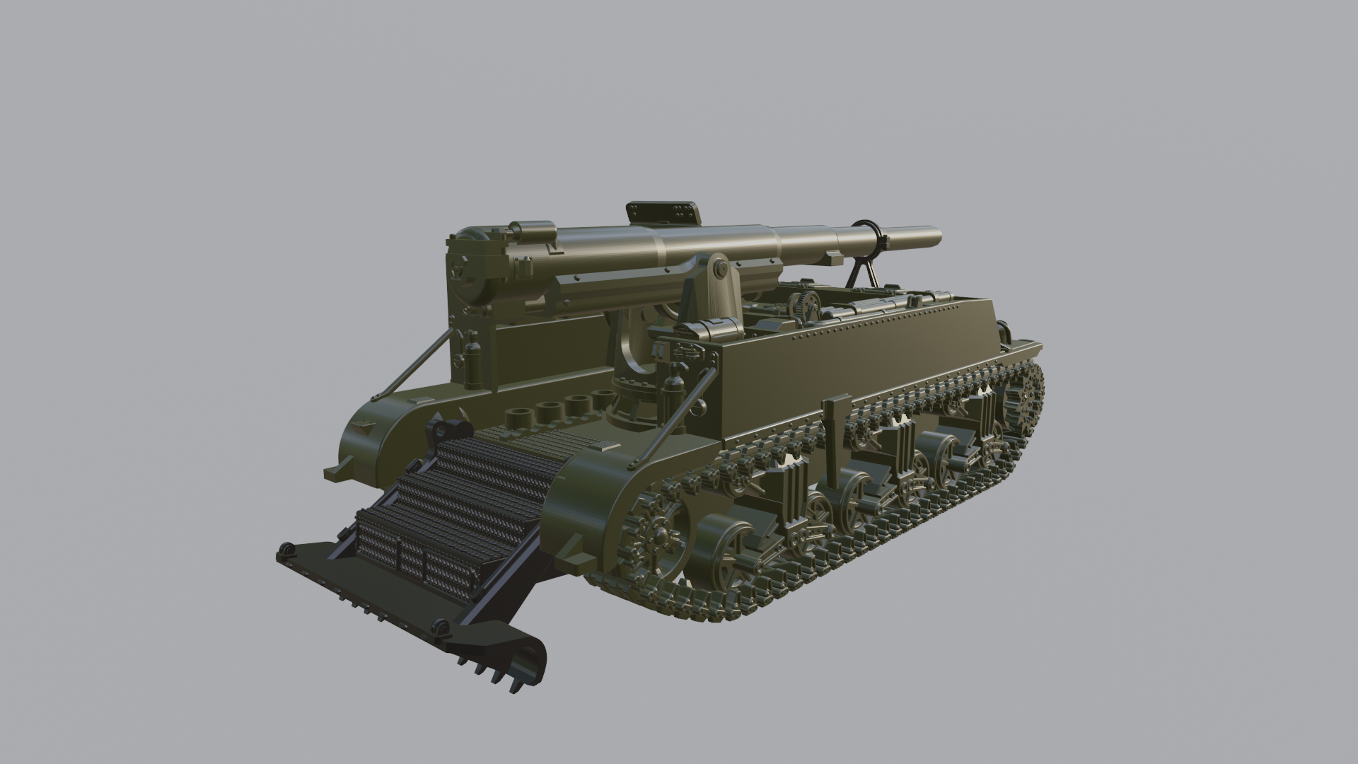 M12 Gun Motor Carriage - US Army - wargame3d- 28mm Scale
