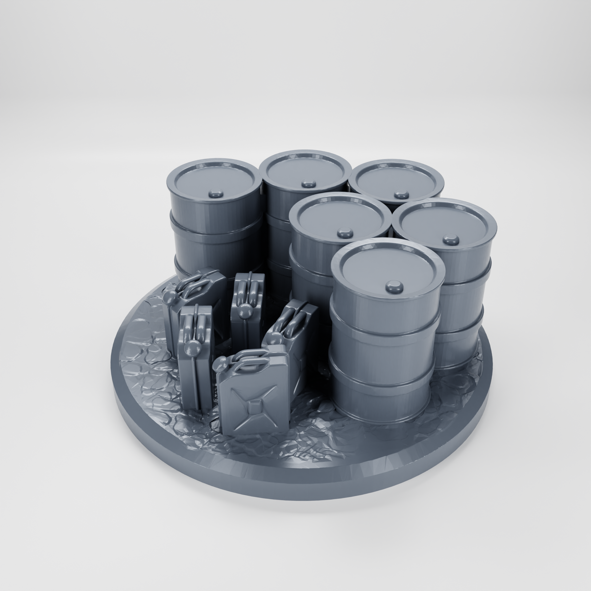 Objective Markers Part 3 - 9 Markers - 28 mm Scale - 40mm Markers - wargame3d