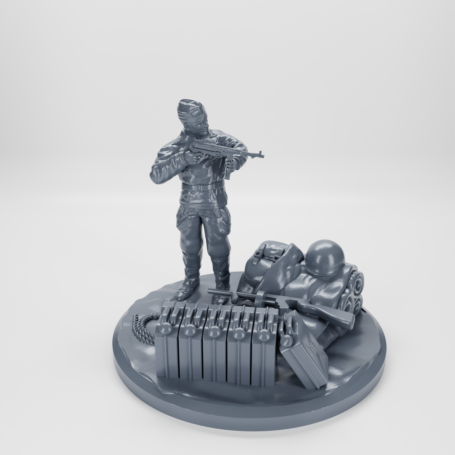 Objective Markers Part 1 - 10 Markers - 28 mm Scale - 40mm Marker - wargame3d