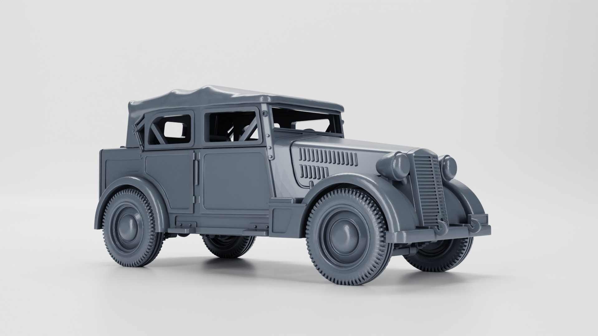 Fiat 508 CM Coloniale - Italian Army - 28mm Scale - wargame3d