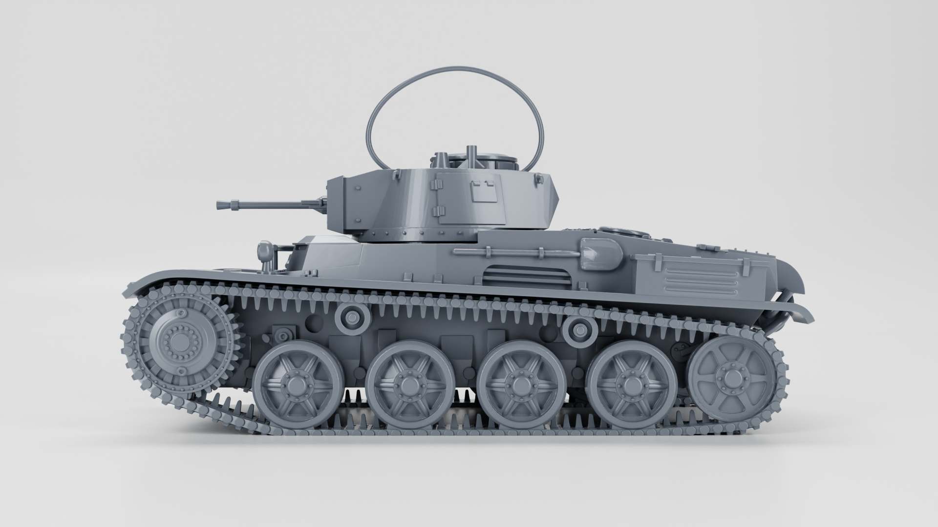 Light Tanks Toldi Variants - Hungarian Army - 28mm Scale - wargame3d