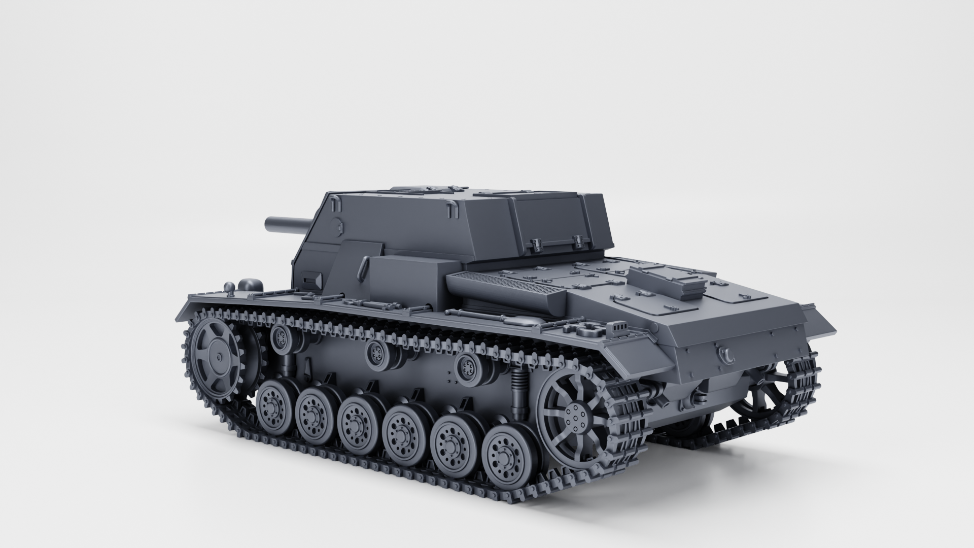 SG-122 Artsturm - German Sturmpanzers - WWII - German Army - wargame3d - 28mm Scale