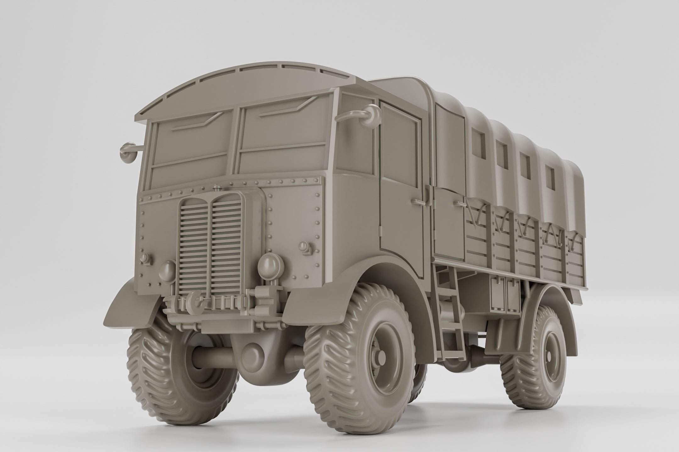 AEC Matador 4X4 Artillery Tractor - UK Army - wargame3d- 28mm Scale