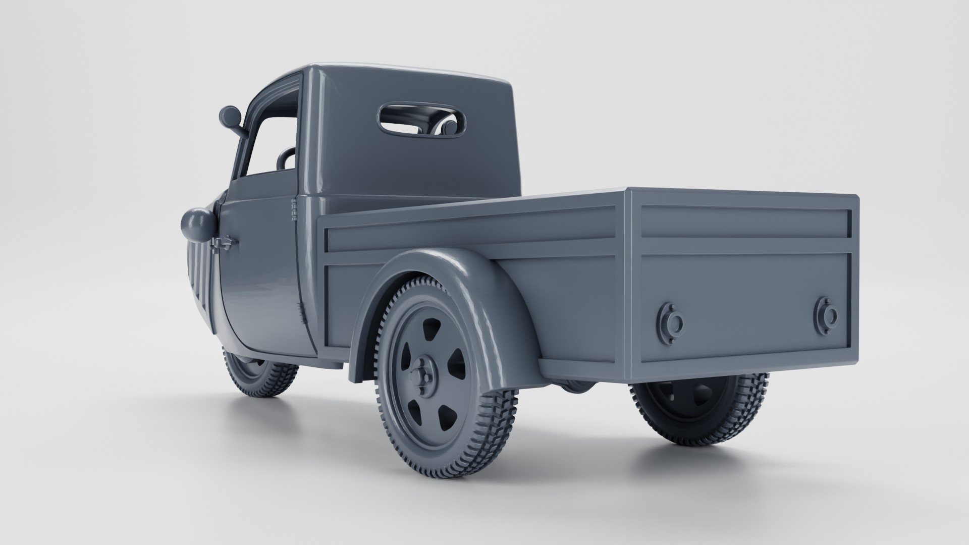 Framo 1933-3 Wheeler DKW-JF - Other Nations Passenger Vehicles - 28mm Scale - wargame3d