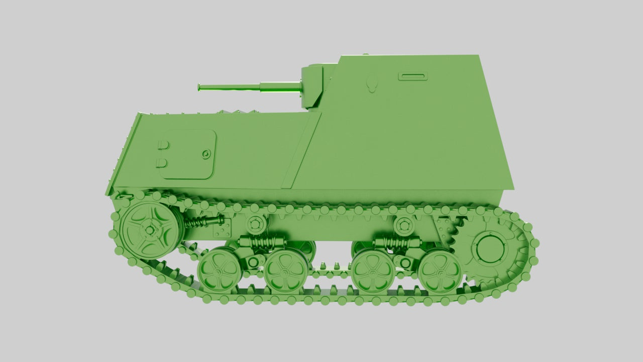Tractor tank KhTZ-16 - wargame3d- 28mm Scale - Russian Army - Bolt Action
