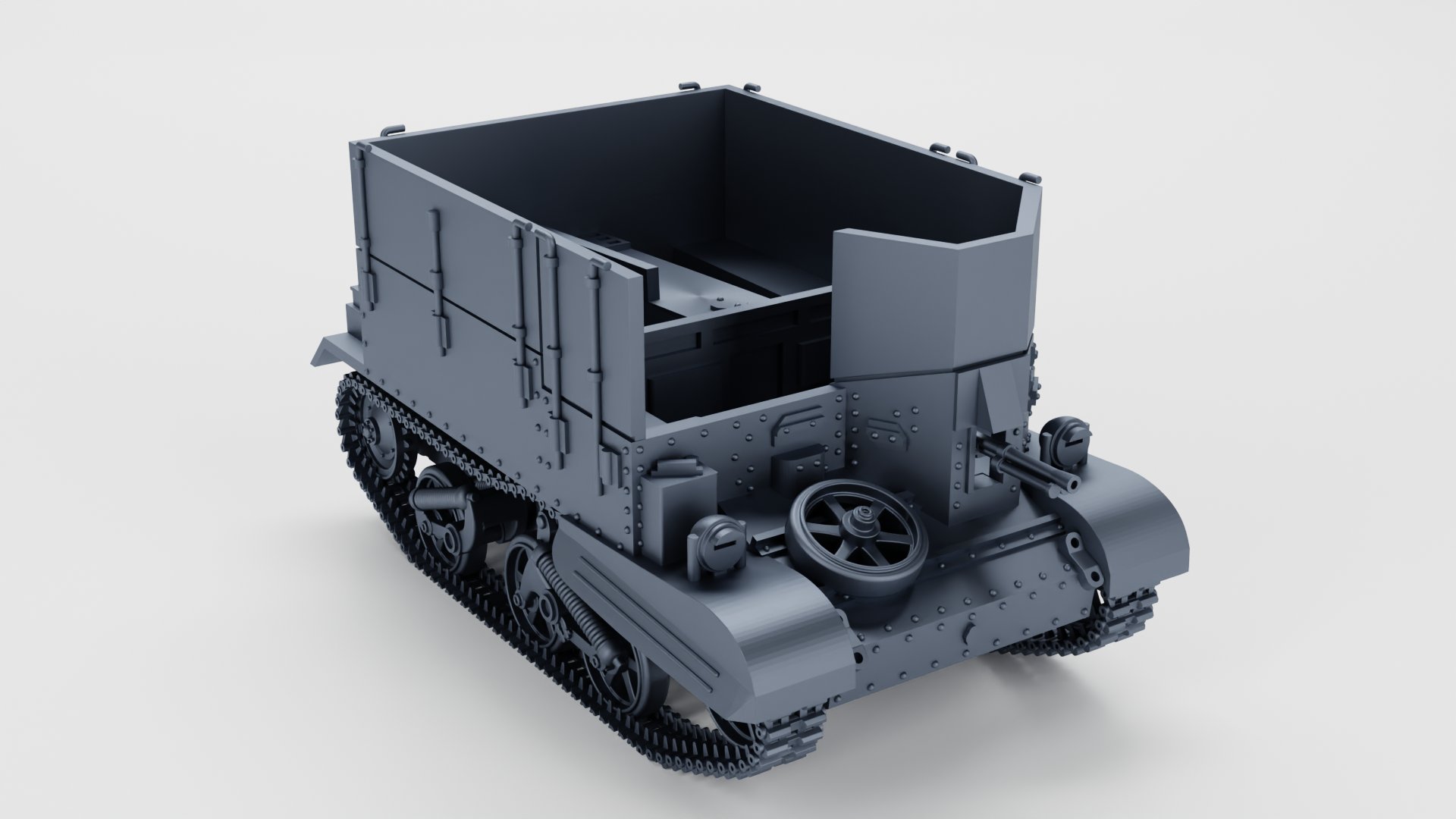 Canadian Universal Carrier - Canadian Vehicle - Juno Beach - 28mm Scale - wargame3d