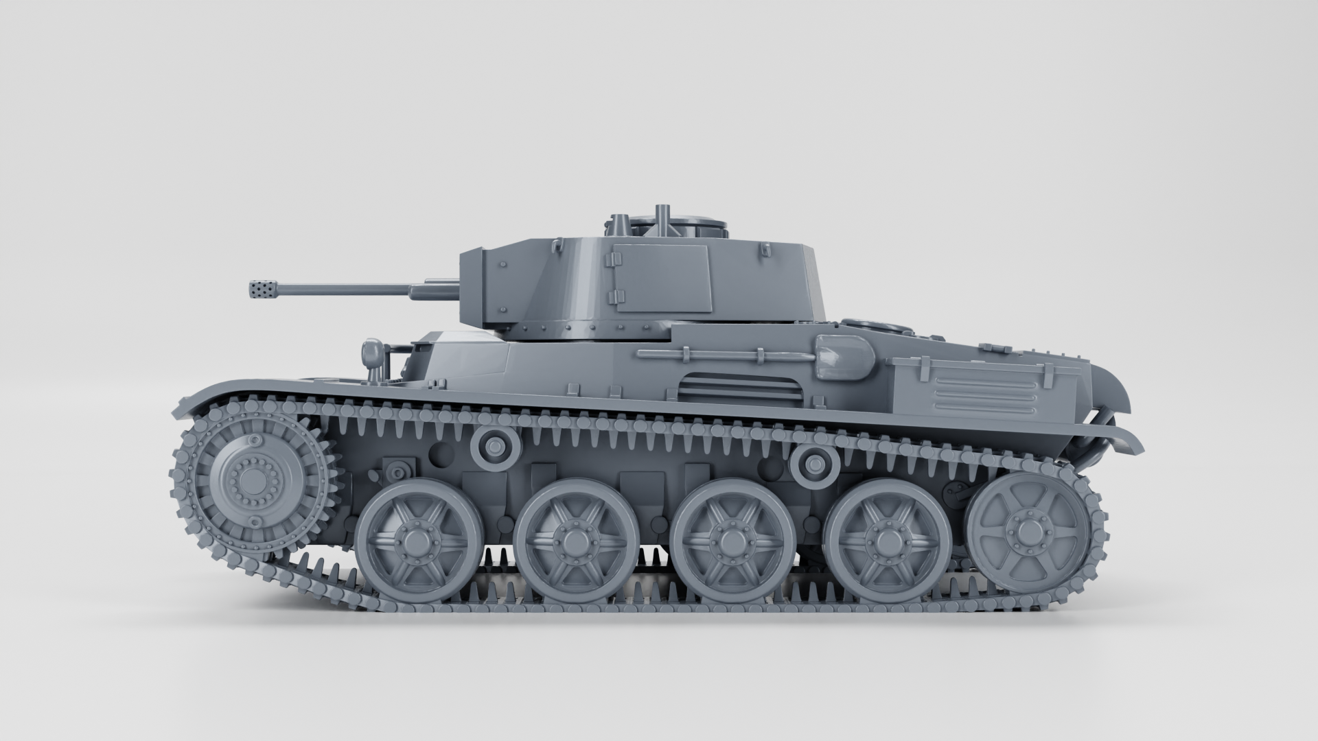 Light Tanks Toldi Variants - Hungarian Army - 28mm Scale - wargame3d