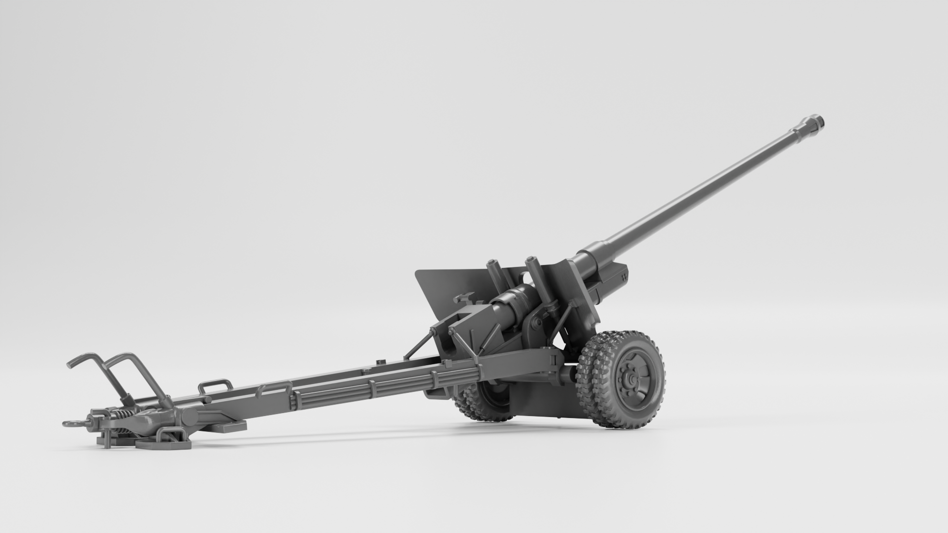 BS-3 100mm Anti-Tank Gun - Russian Army - wargame3d- 28mm Scale