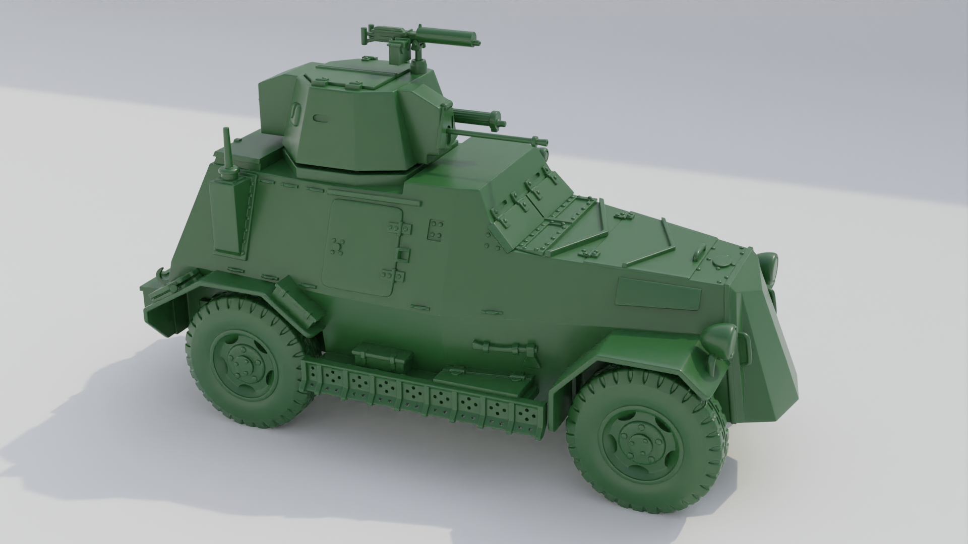 Marmon-Herrington Mk.III - UK Army - 28mm Scale - wargame3d