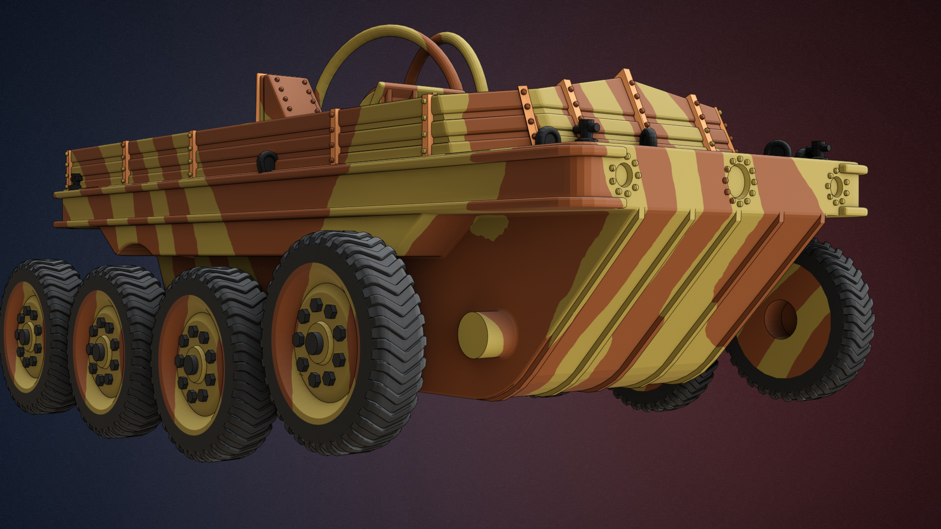 Terrapin - UK Army - wargame3d- 28mm Scale