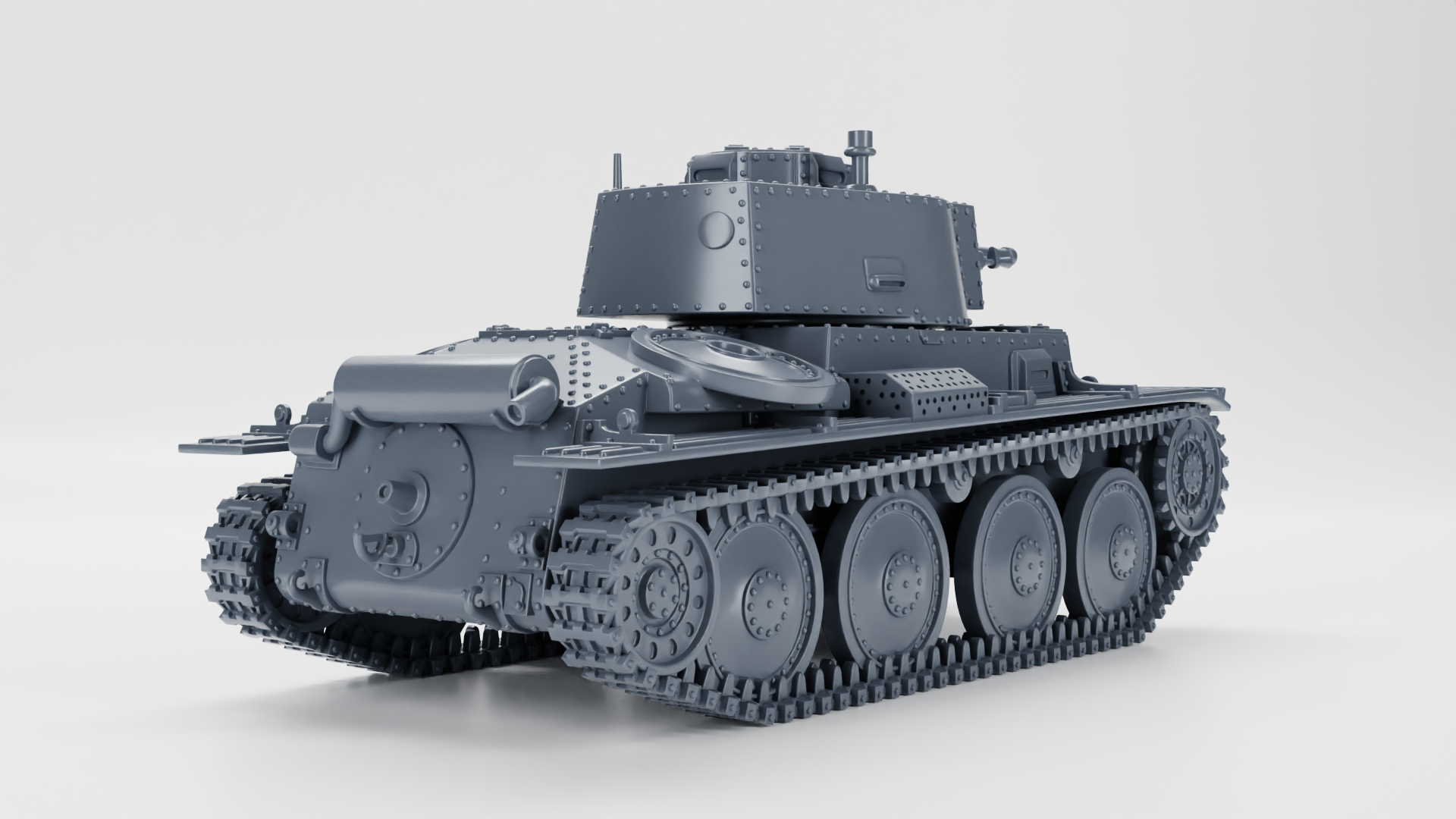 Stridsvagn m41 - Other Nations Fighting Vehicles - 28mm Scale - wargame3d