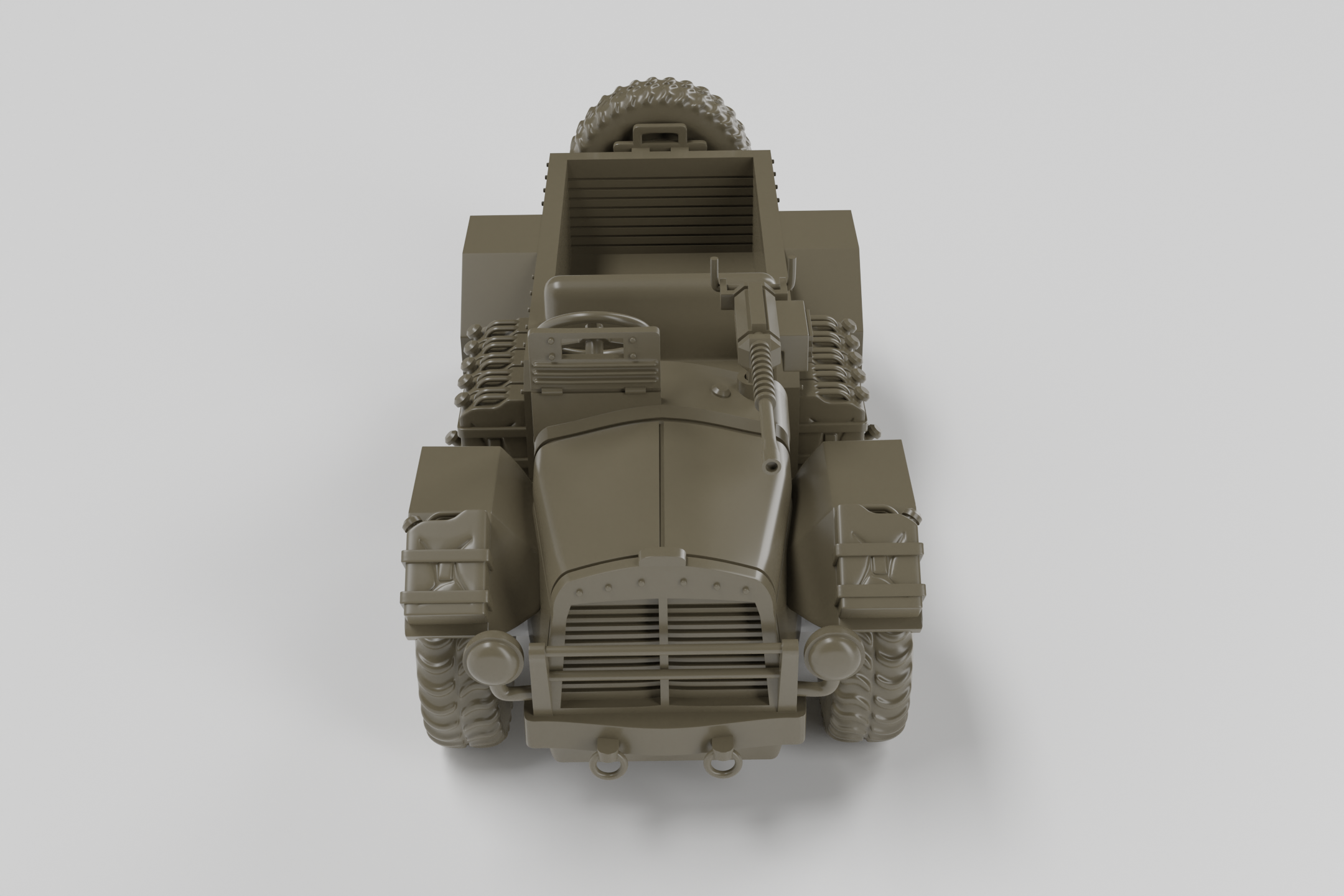 Camionetta Desertica AS43 - Italian Army - 28mm Scale - wargame3d