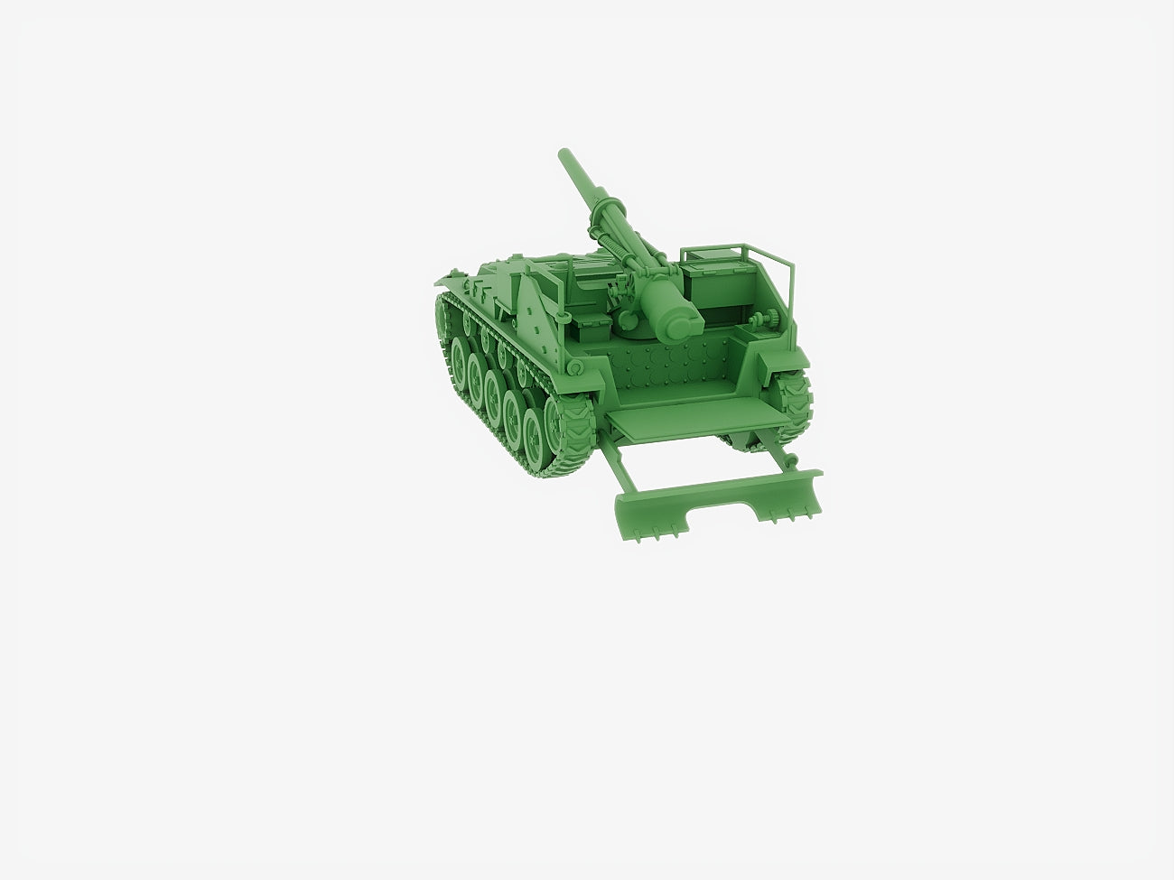 M41 155 mm GMC - 28mm Scale - wargame3d