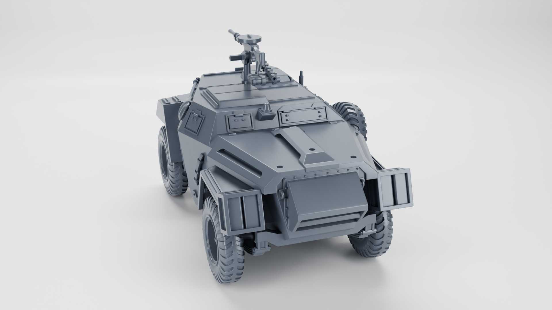 Humber Scout Car Mk.I - UK Army - 28mm Scale - wargame3d
