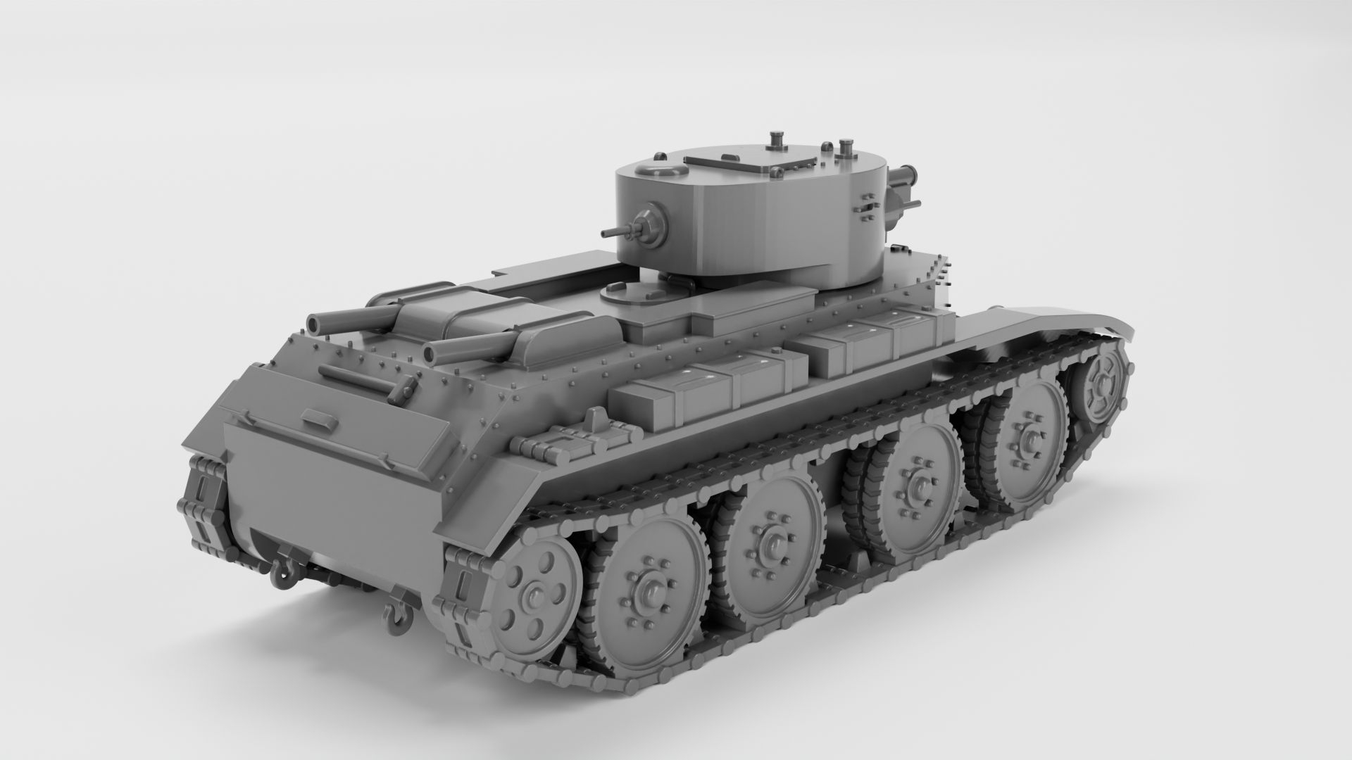 BT-7A - Russian Army - wargame3d- 28mm Scale