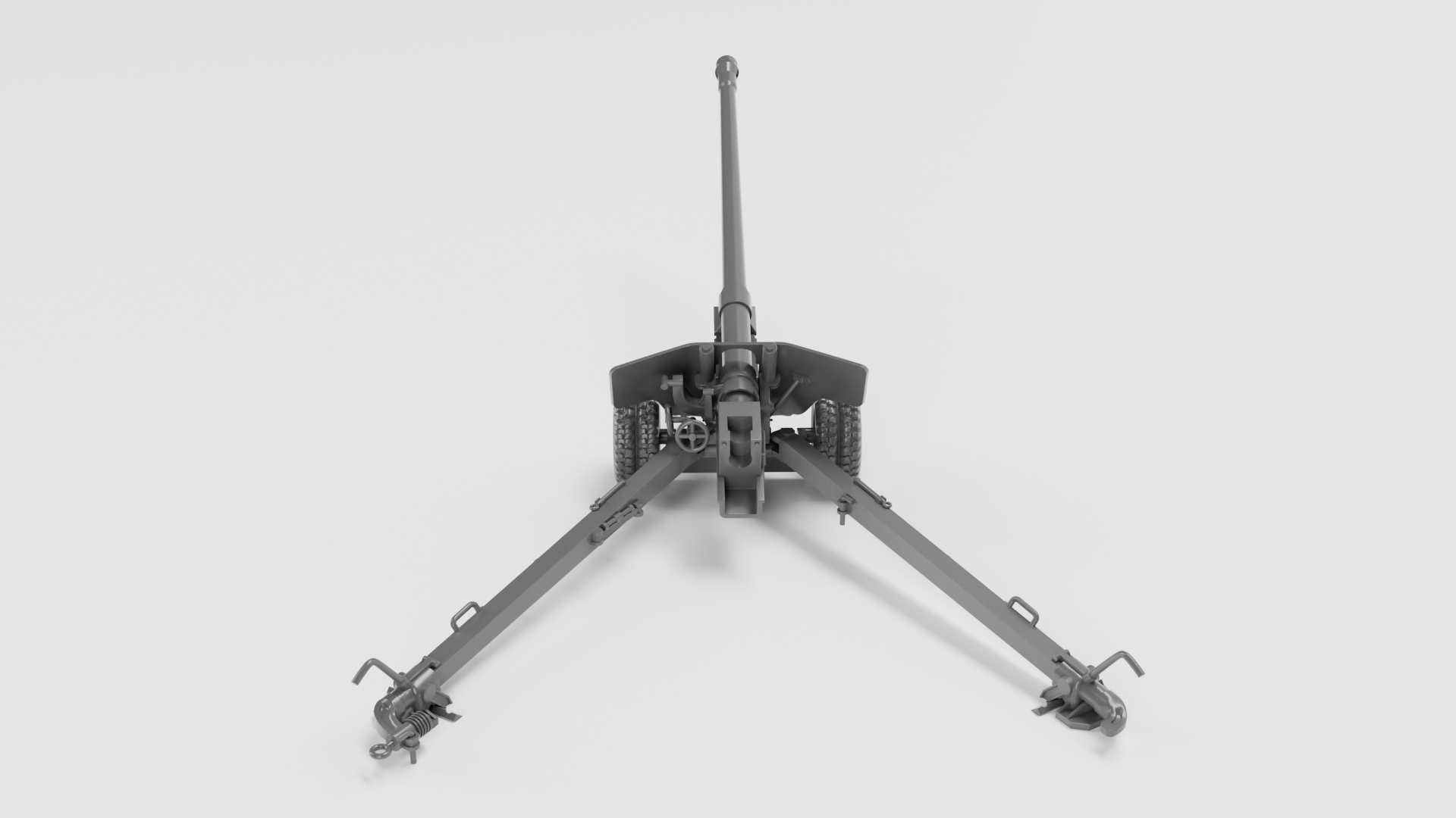 BS-3 100mm Anti-Tank Gun - Russian Army - wargame3d- 28mm Scale