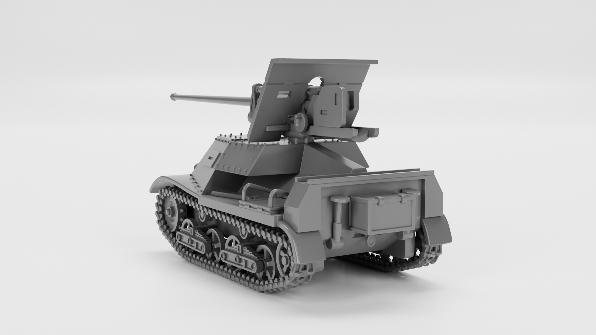 ZIS-30 Light SPG - wargame3d- 28mm Scale - Russian Army - Bolt Action