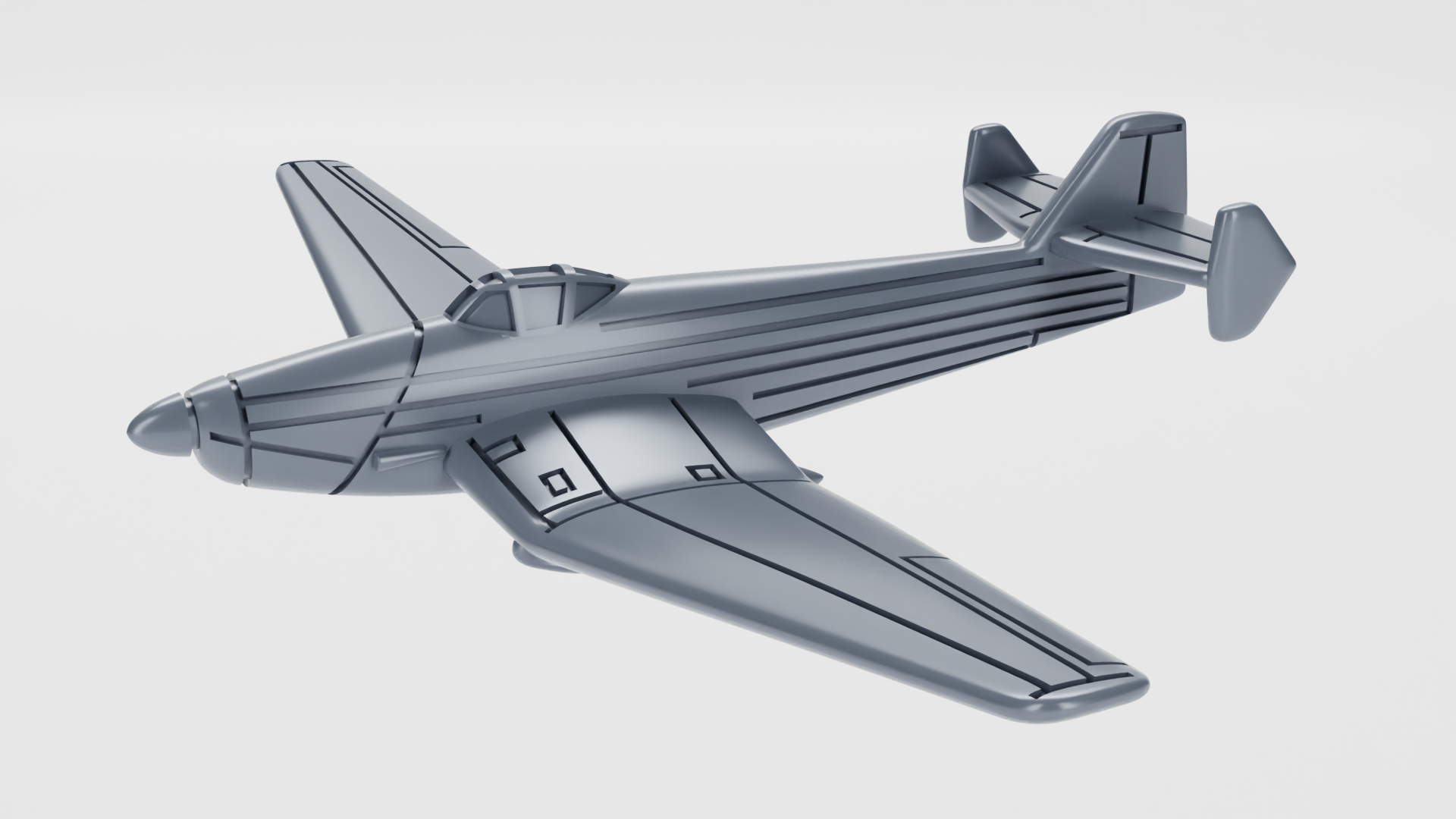 Loire-Nieuport LN.401 - French Aircraft of WWII - 1:200 Scale - Great for Table Top War Games and Dioramas - Resin - wargame3d