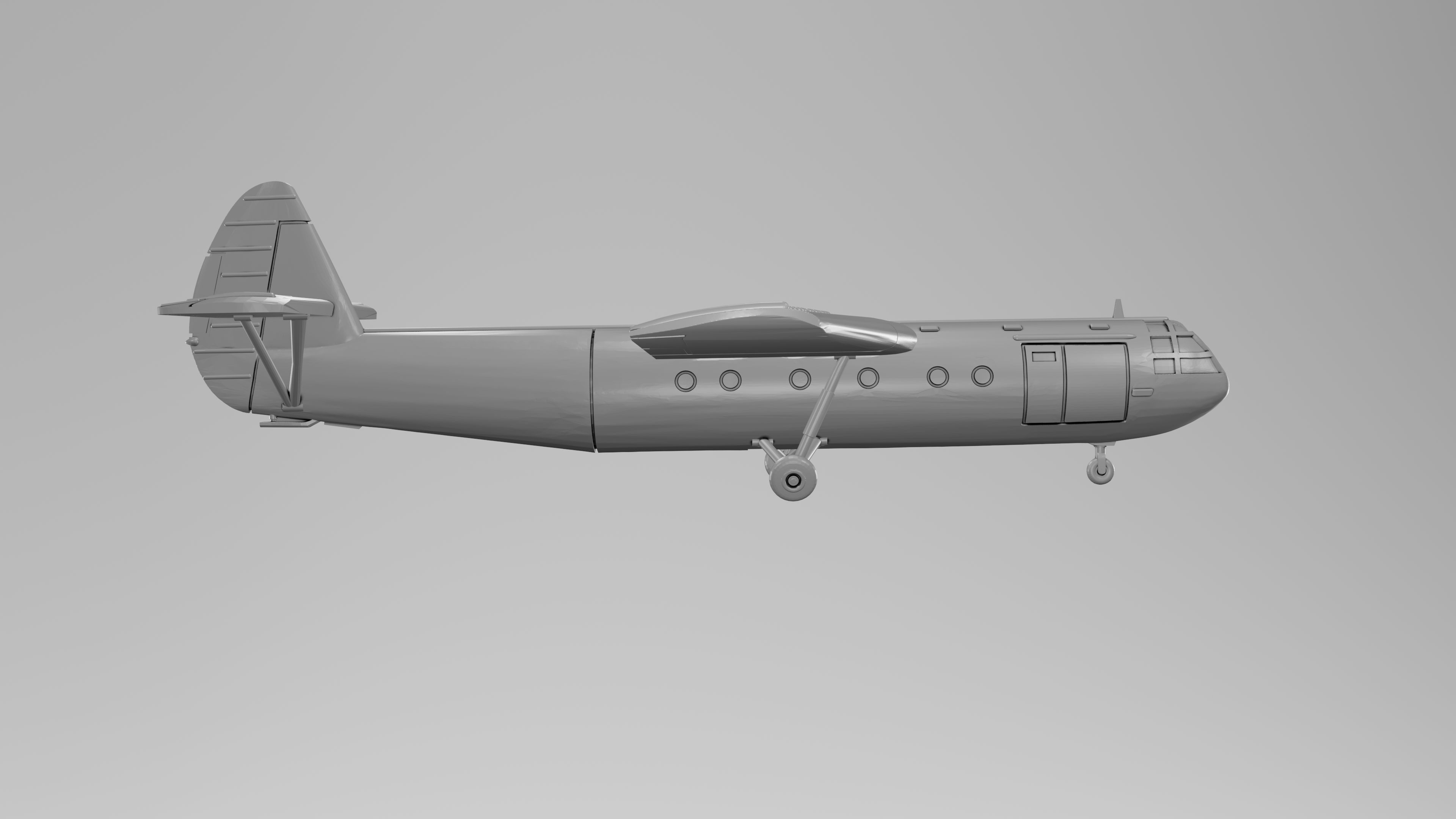 Horsa Mk.I (Airspeed AS.51) - Aircraft of Varsity Operation - 1/200 Scale - wargame3d