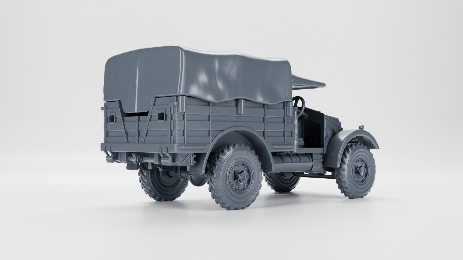 Morris CS.8 Mk.1 - Other Nations Passenger Vehicles - 28mm Scale - wargame3d