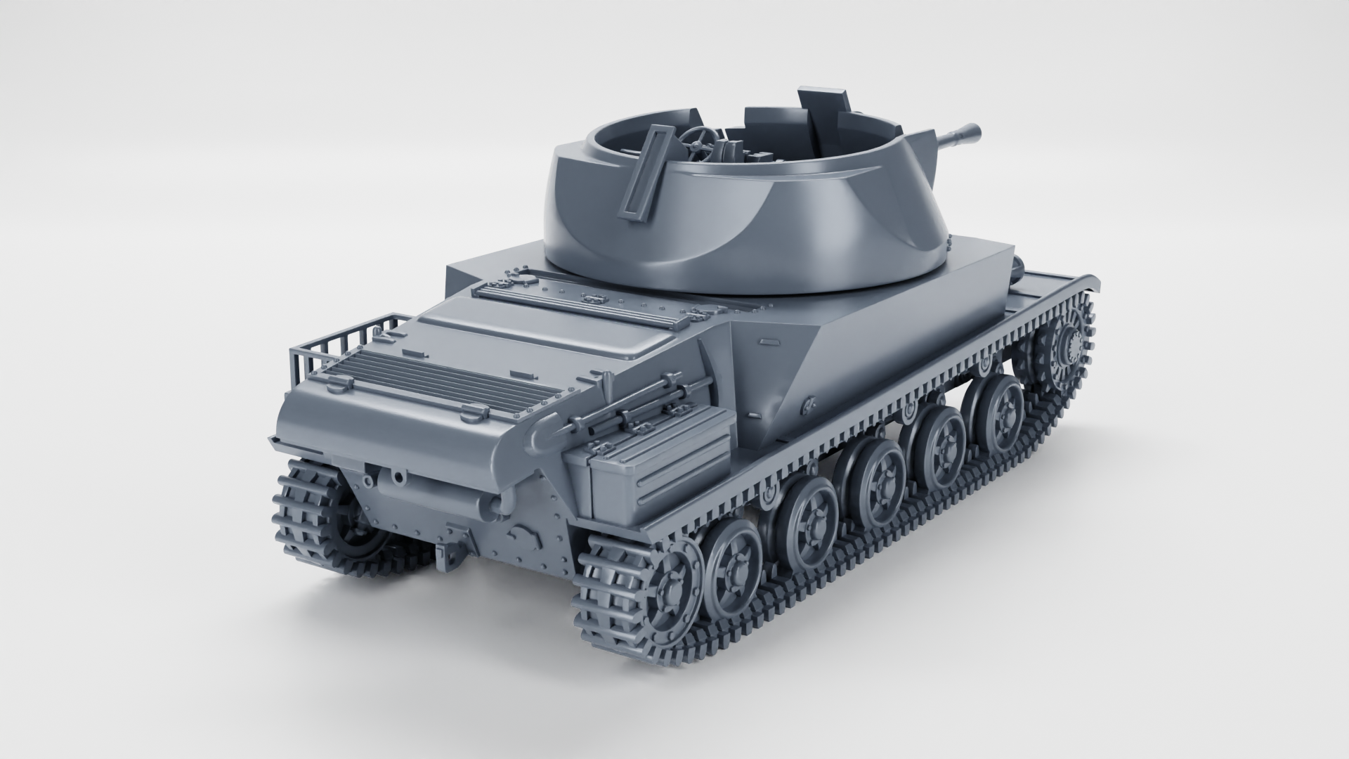 Landsverk L-62 Anti II SPAAG - Other Nations Fighting Vehicles - 28mm Scale - wargame3d