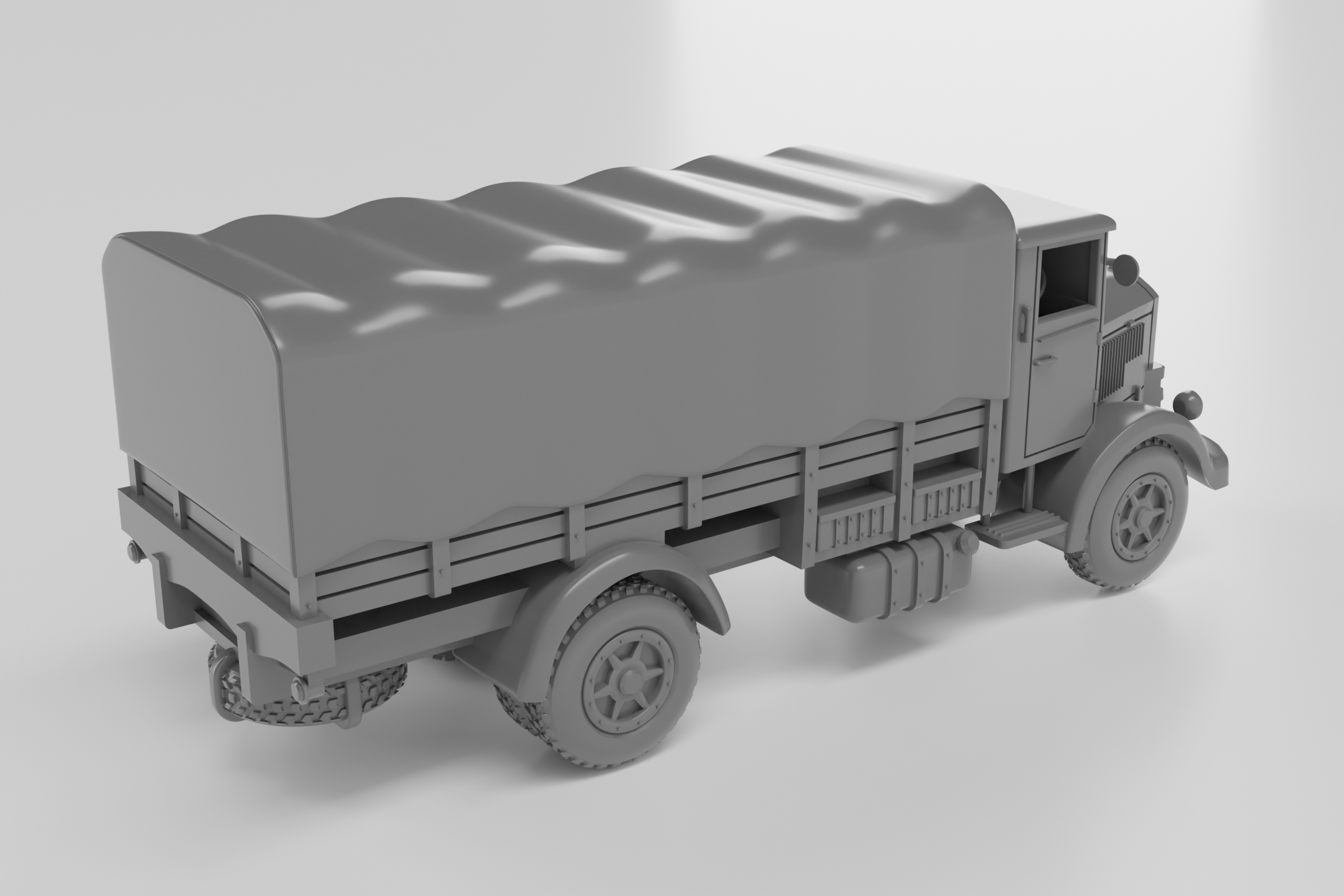 Lancia 3Ro - Italian Army - 28mm Scale - wargame3d