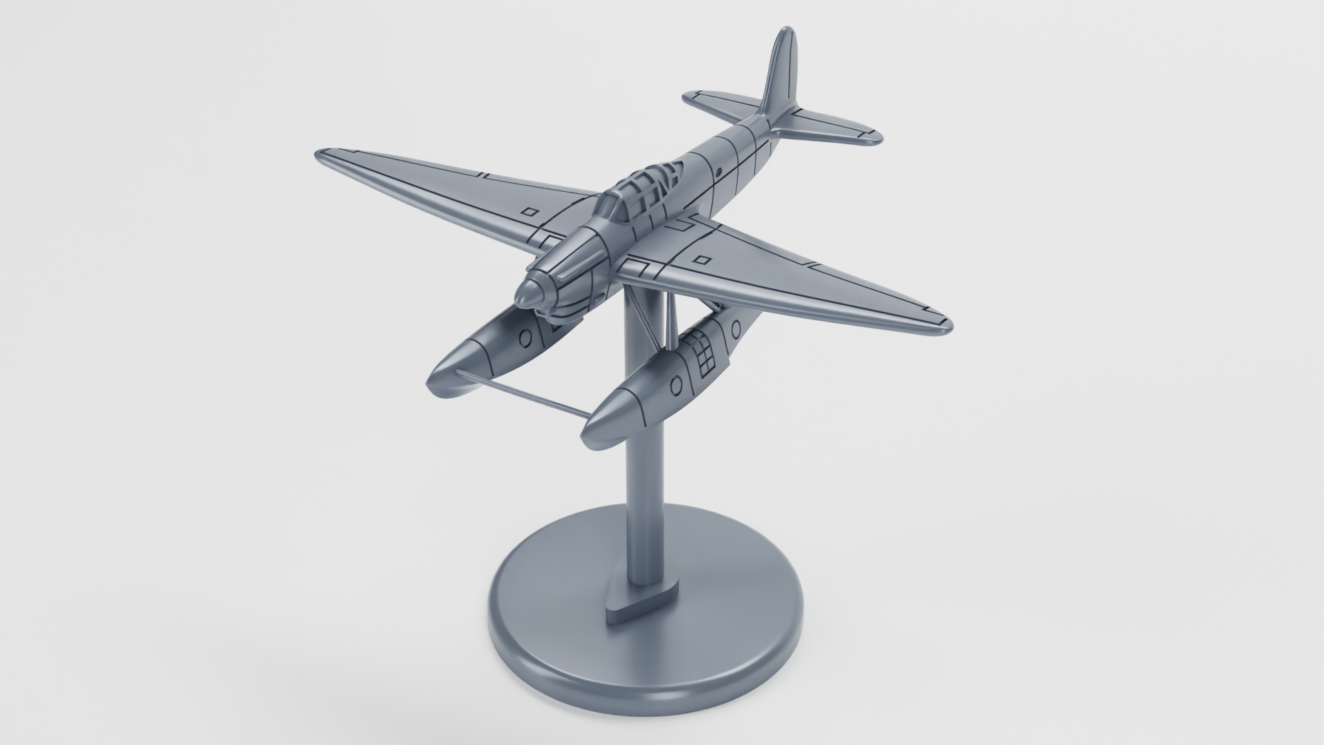 Latecoere 298 - French Aircraft of WWII - 1:200 Scale - Great for Table Top War Games and Dioramas - Resin - wargame3d