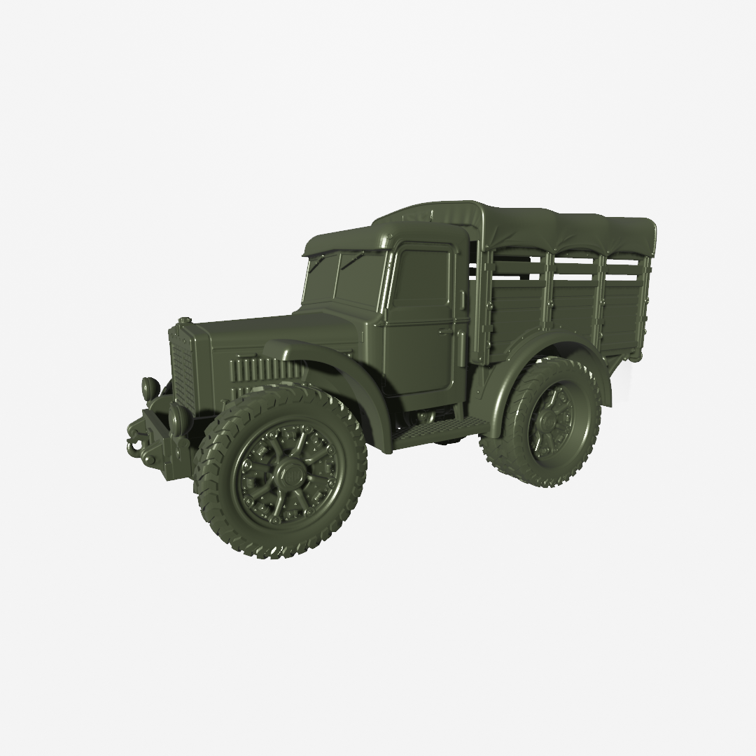 Trattore Breda TP40 - Italian Army - 28mm Scale - wargame3d