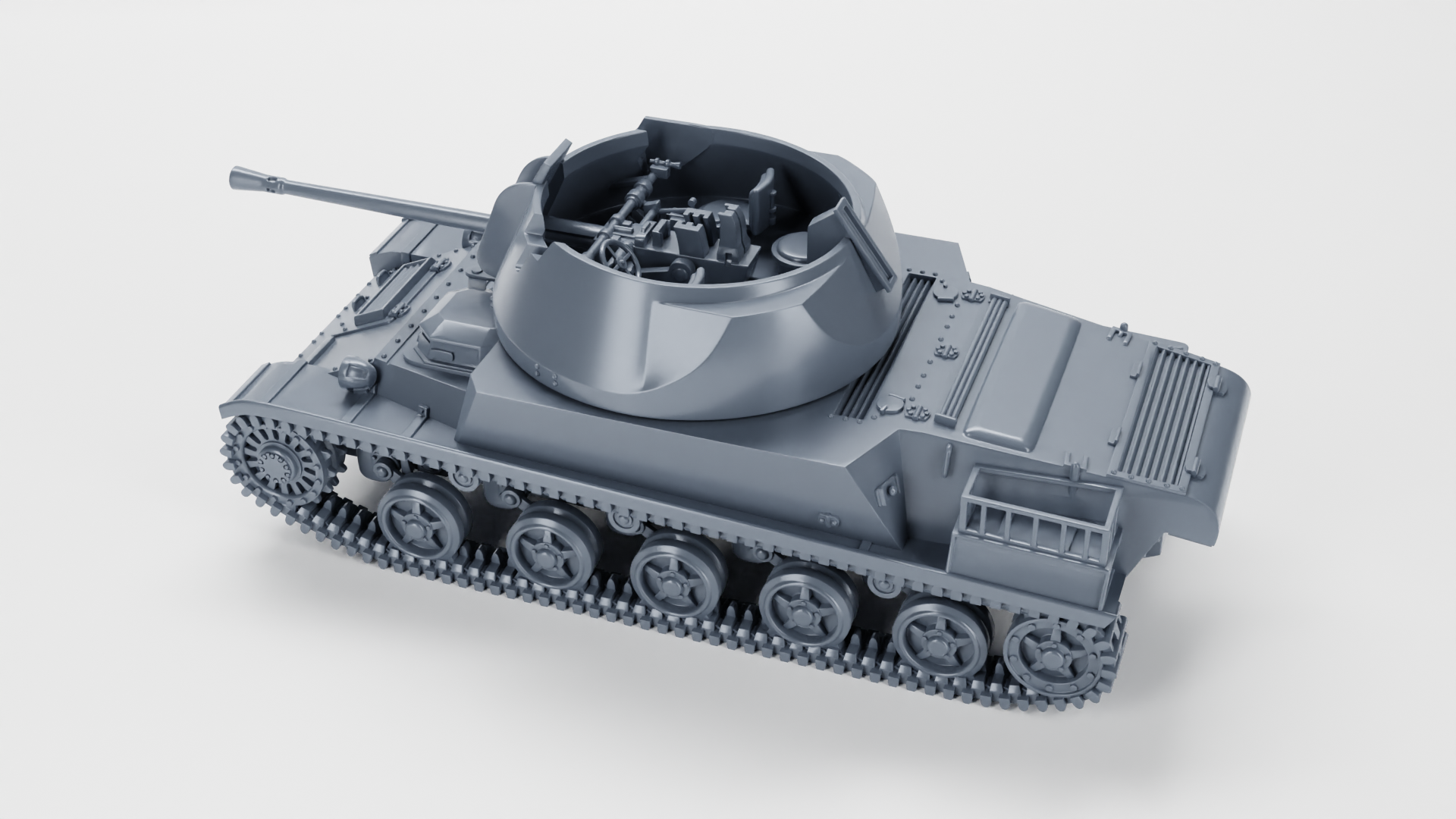 Landsverk L-62 Anti II SPAAG - Other Nations Fighting Vehicles - 28mm Scale - wargame3d