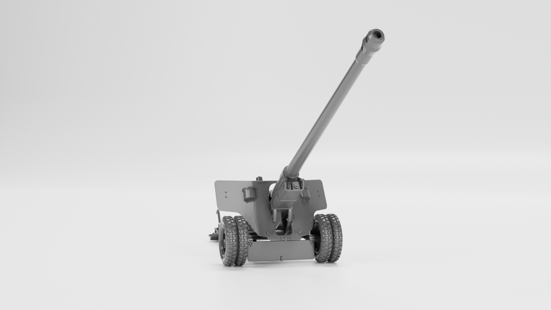 BS-3 100mm Anti-Tank Gun - Russian Army - wargame3d- 28mm Scale