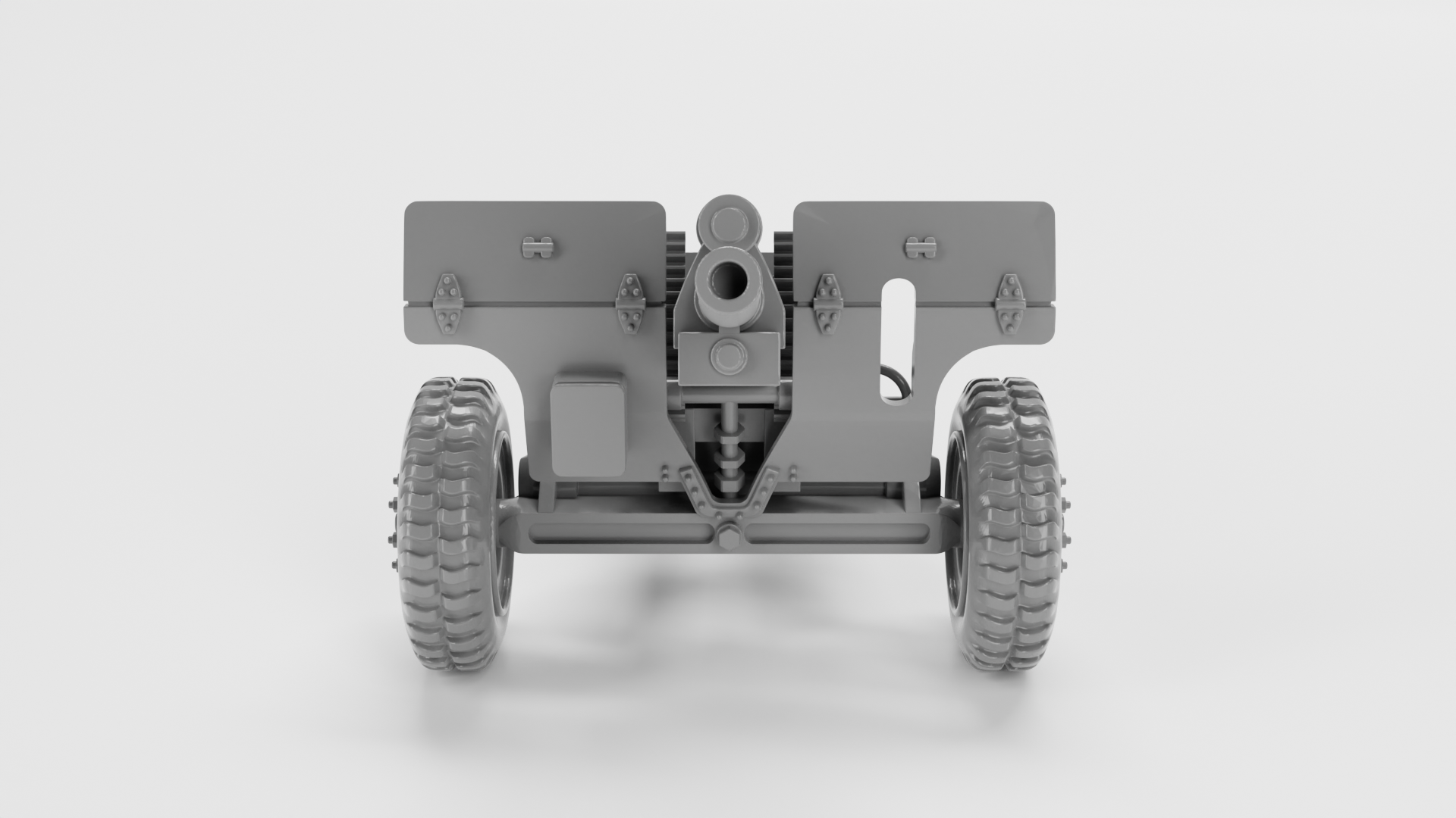 3-inch Anti-tank Gun M5 - US Army - 28mm Scale - wargame3d