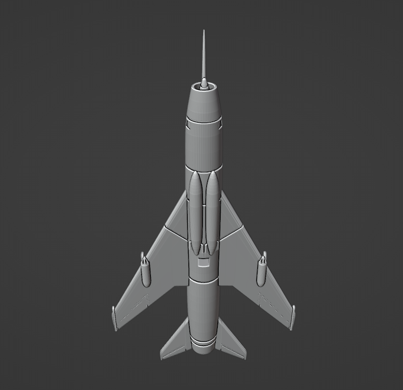 Sukhoi Su-7BKL - Operation Desert Storm - 1/200 Scale - wargame3d