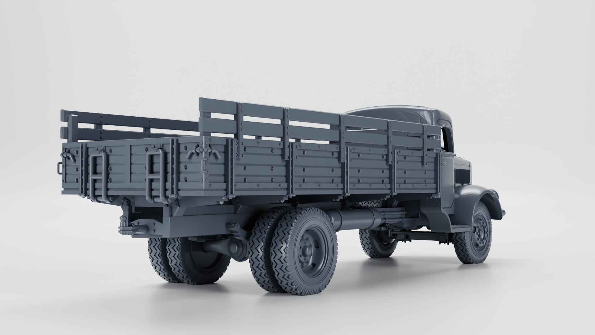 Mercedes-Benz L4500 - WWII - German Army - wargame3d - 28mm Scale