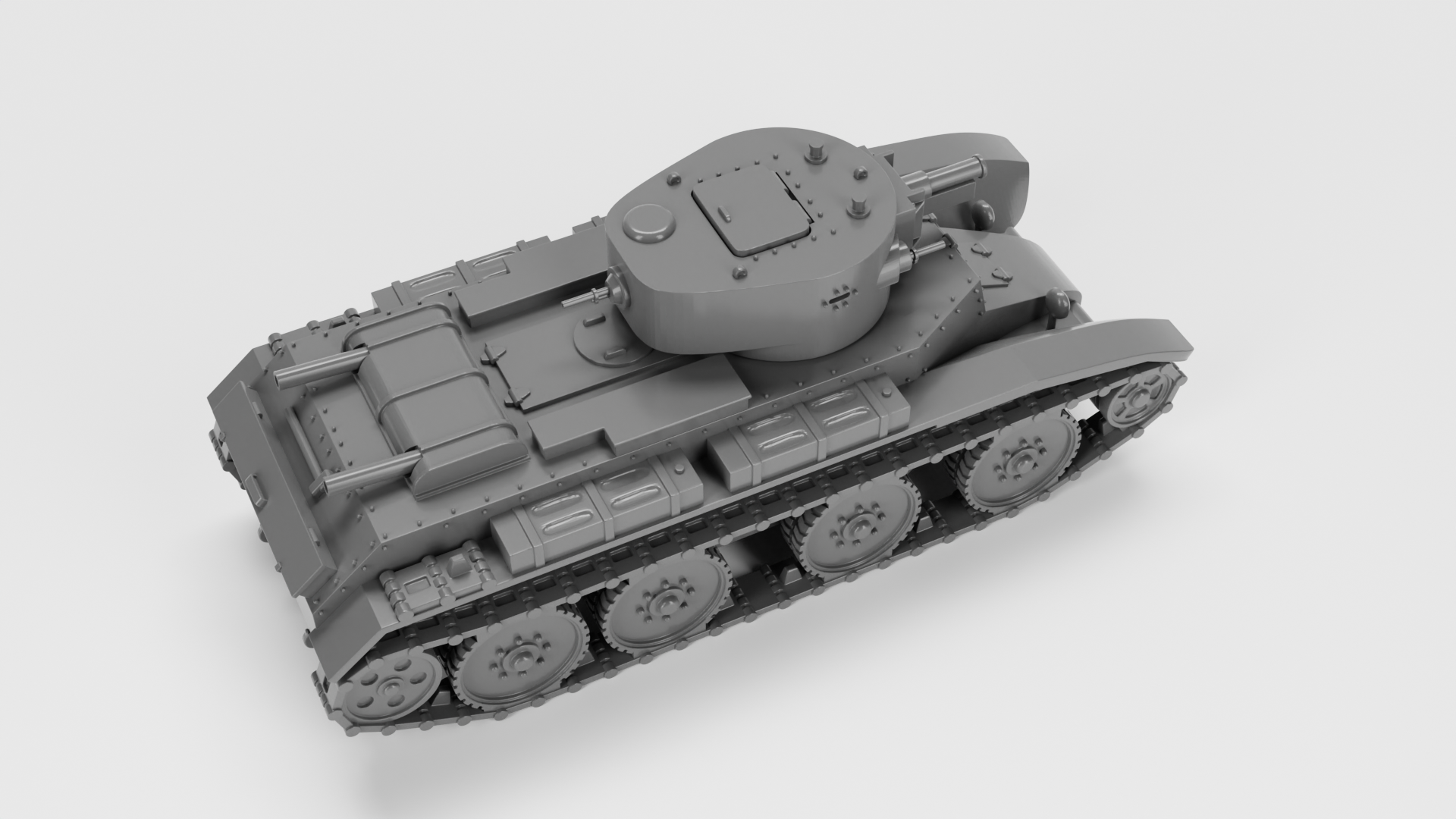 BT-7A - Russian Army - wargame3d- 28mm Scale