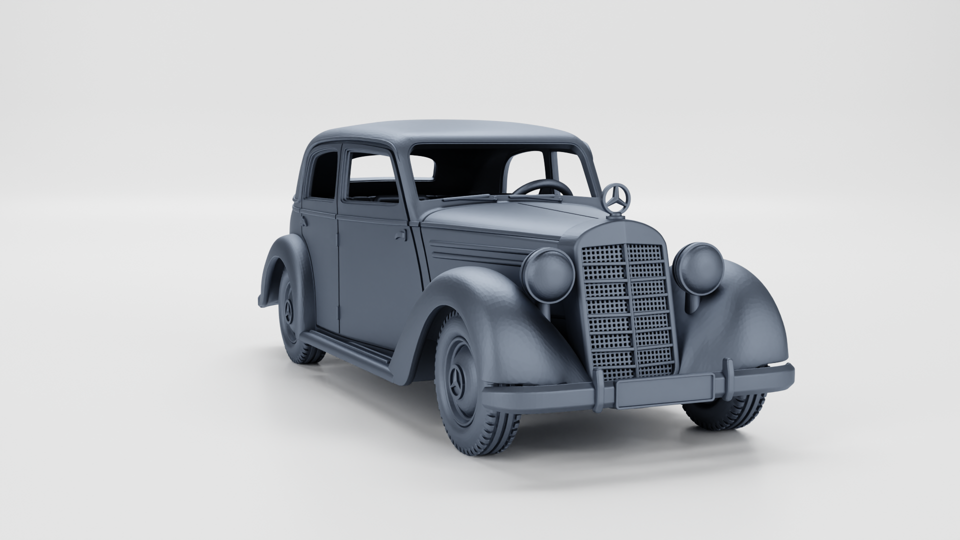 Mercedes 170 V (Mercedes W136) (Germany) - WWII - German Army - wargame3d- 28mm Scale